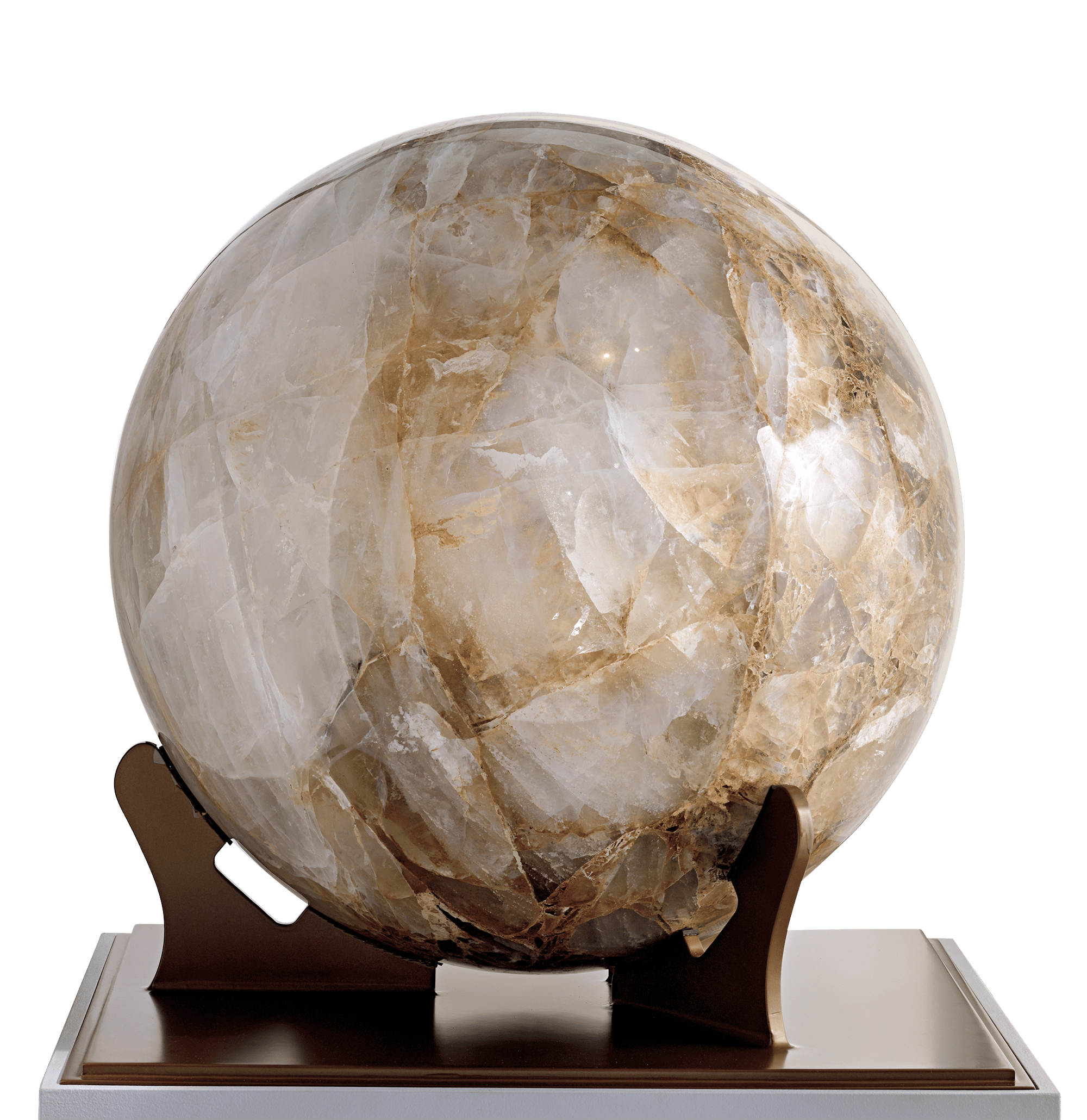 Hematoid Quartz Sphere