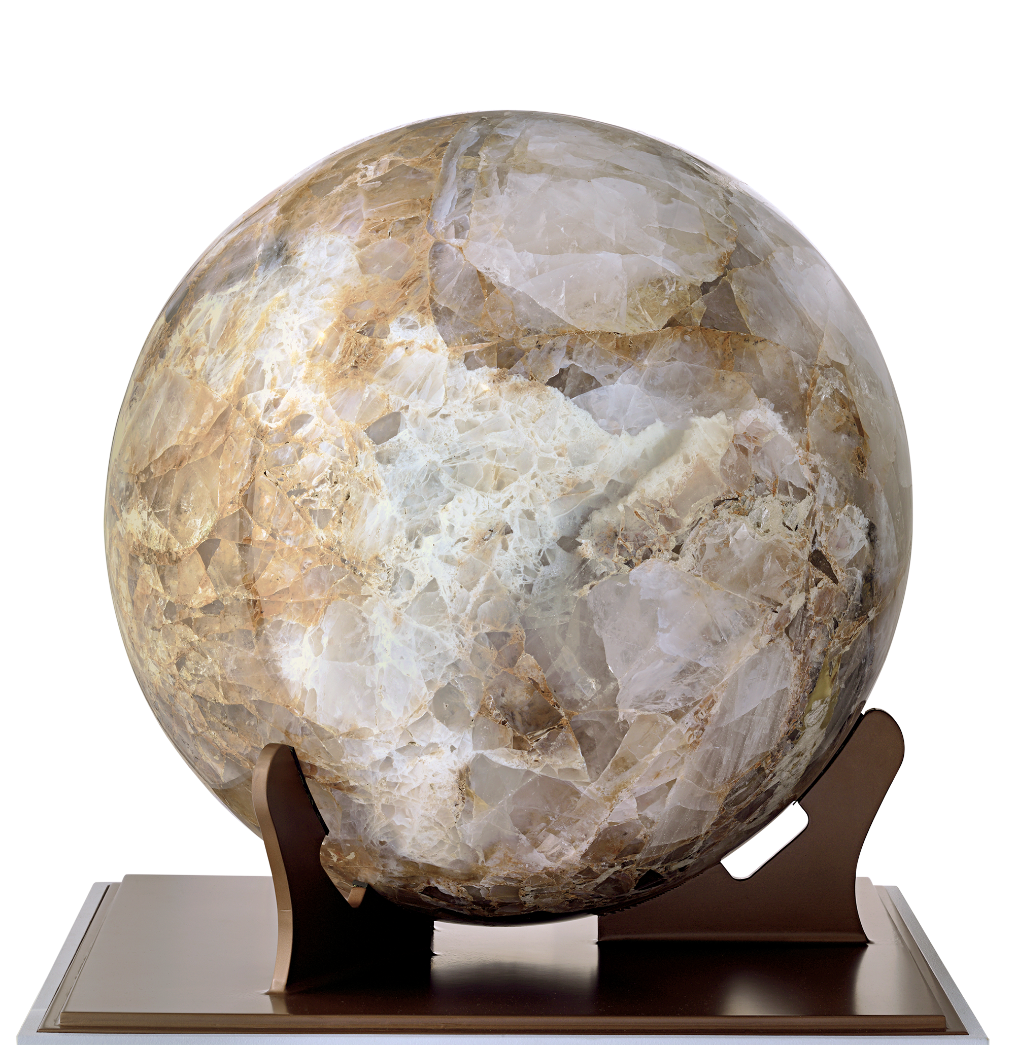 Hematoid Quartz Sphere