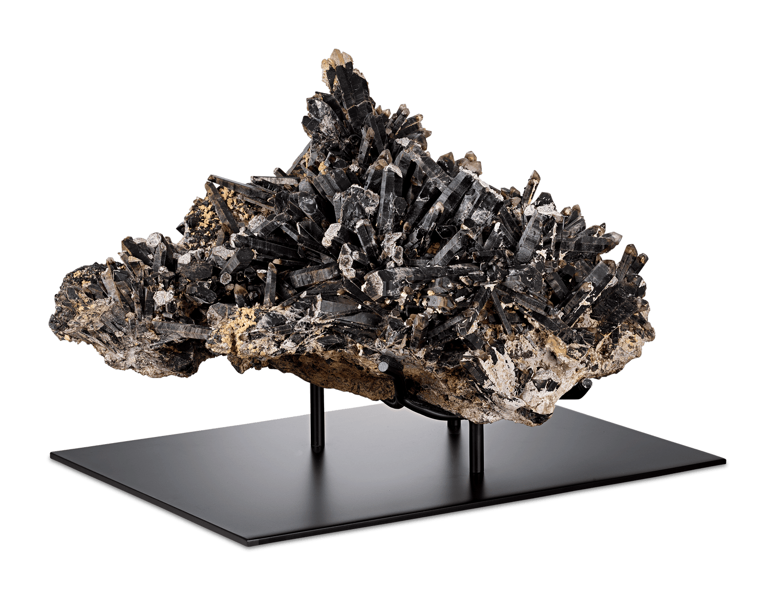 Smoky Quartz Cluster