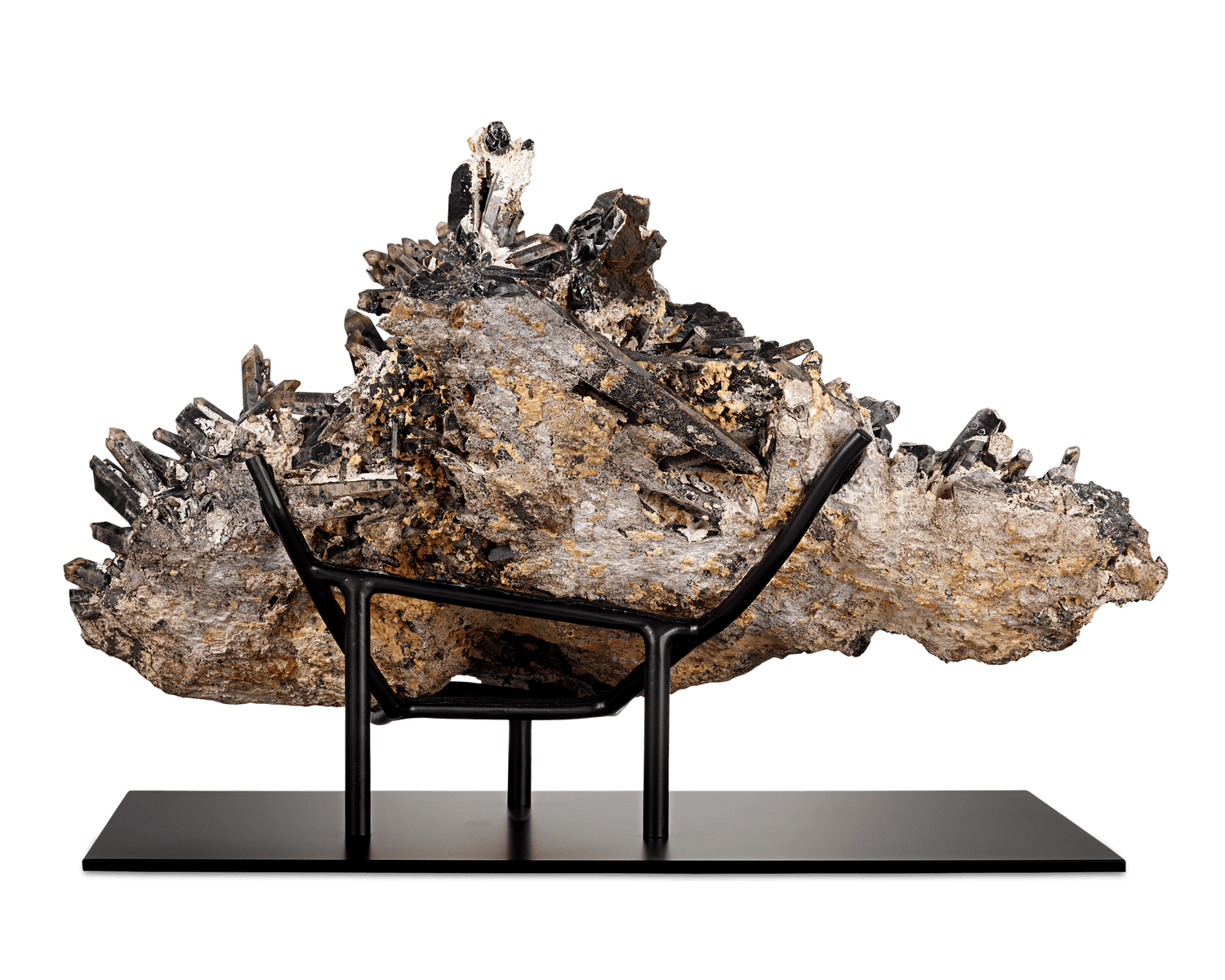 Smoky Quartz Cluster