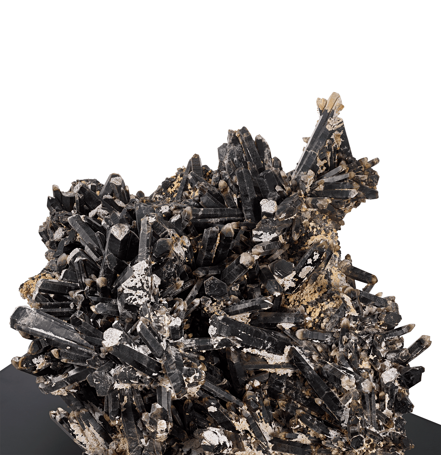 Smoky Quartz Cluster