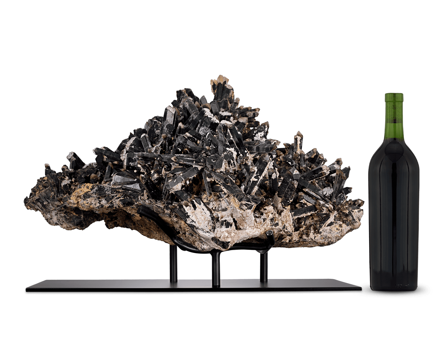 Smoky Quartz Cluster