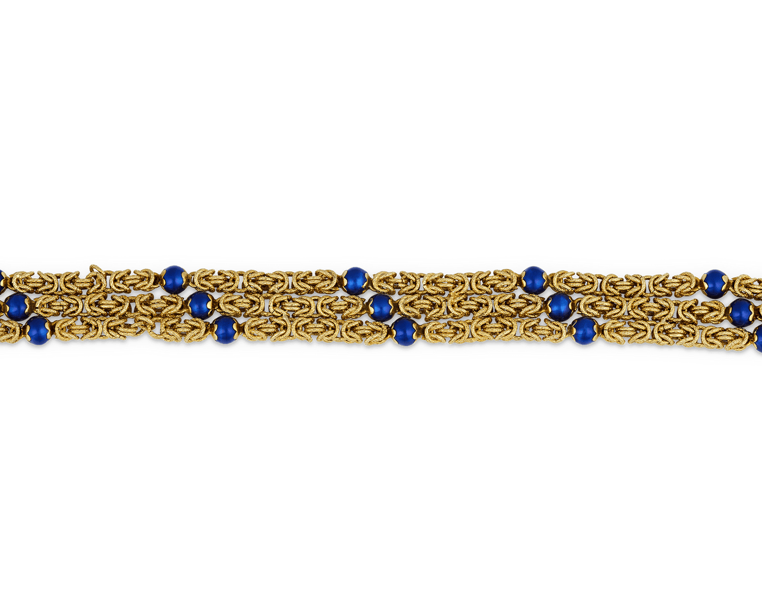 Tiffany & Co. Enamel and Gold Bracelet