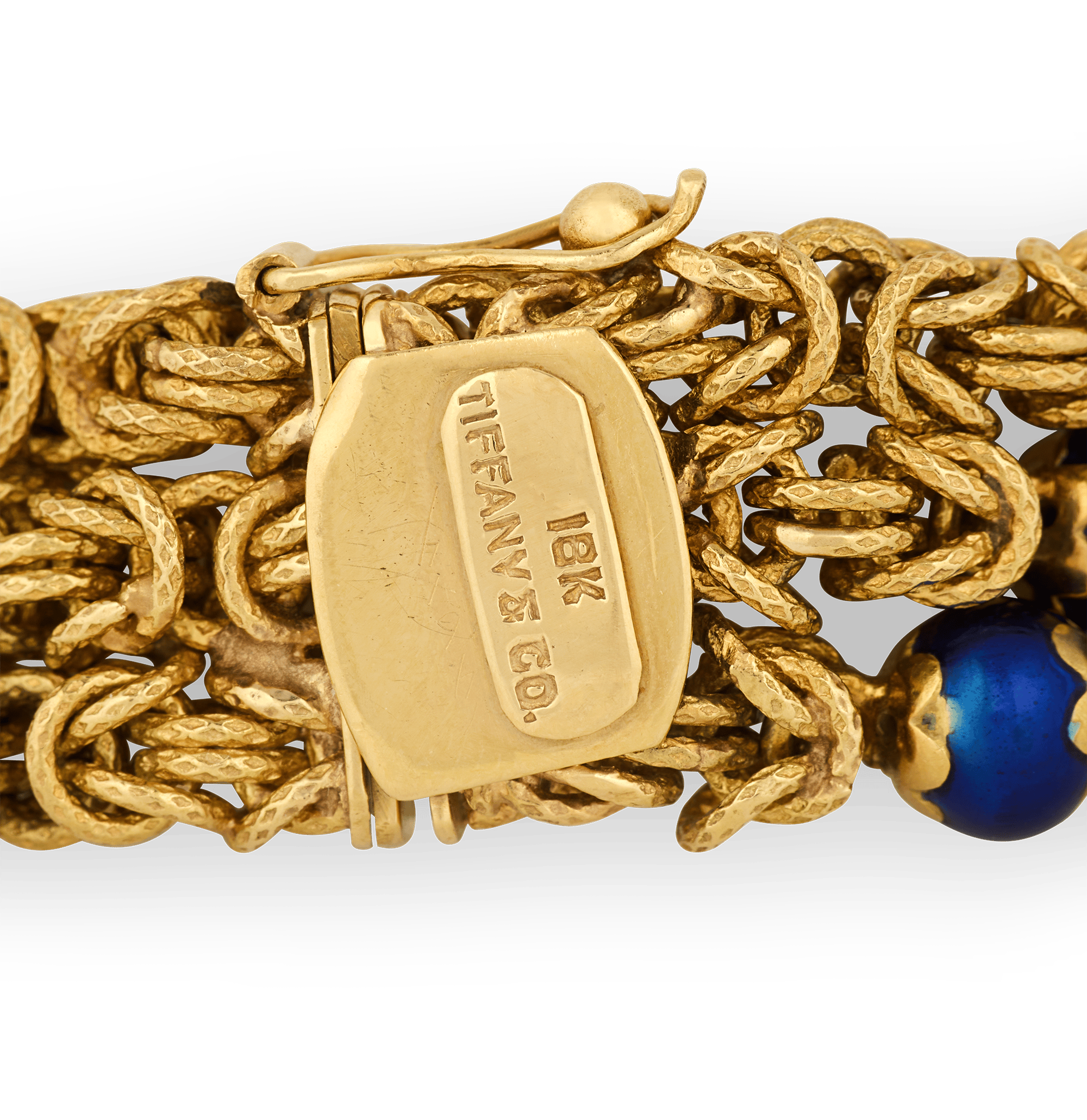 Tiffany & Co. Enamel and Gold Bracelet