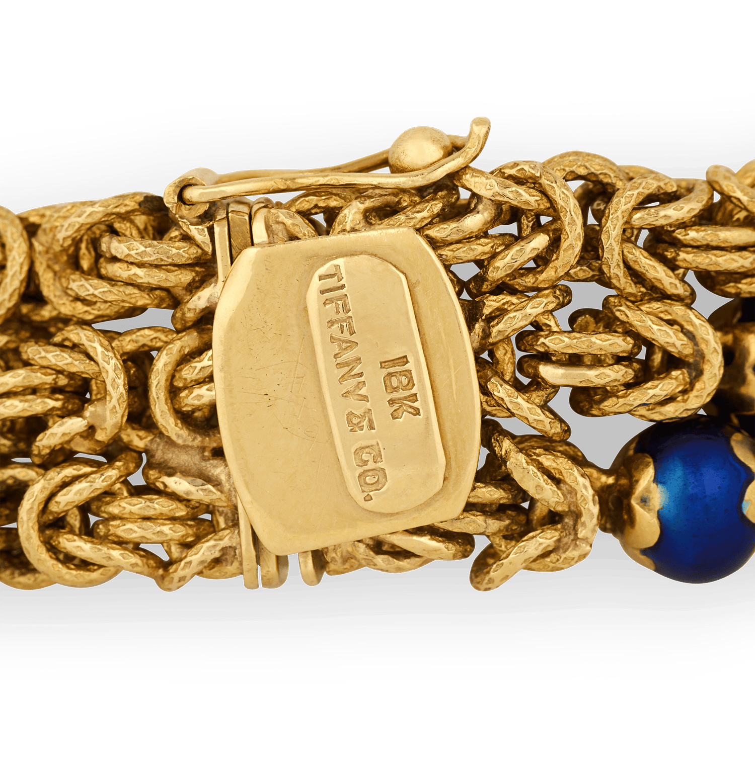 Tiffany & Co. Enamel and Gold Bracelet