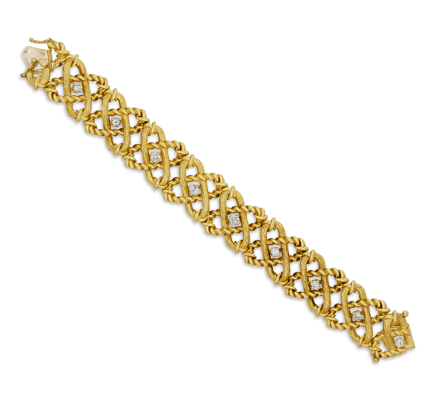 Tiffany & Co. Diamond Bracelet by Schlumberger, 1.35 Carats