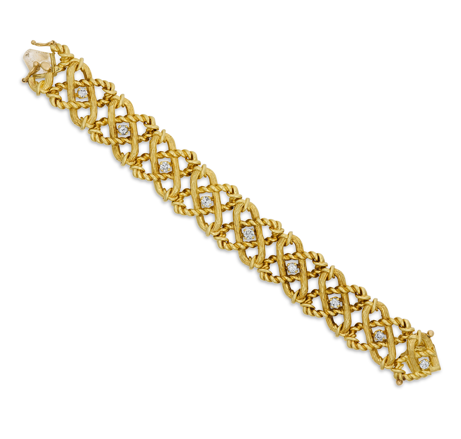 Tiffany & Co. Diamond Bracelet by Schlumberger, 1.35 Carats