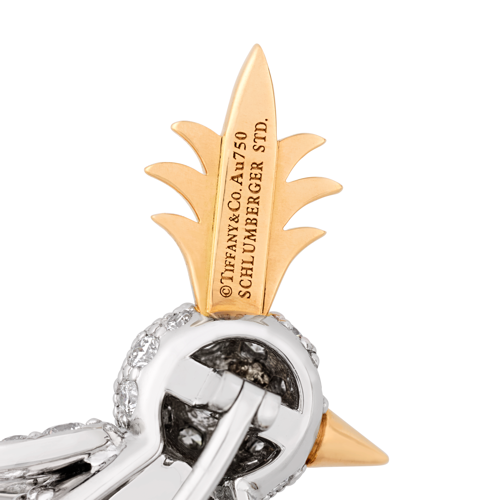 Tiffany & Co. Citrine Bird on a Rock Brooch, 63.00 Carats