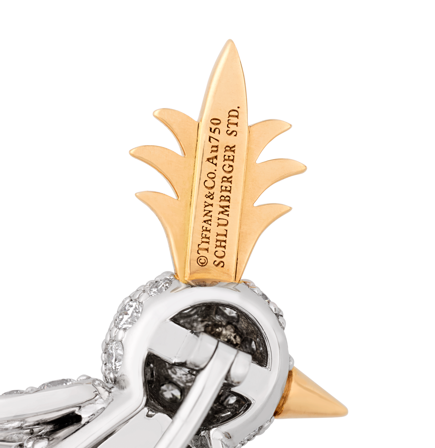 Tiffany & Co. Citrine Bird on a Rock Brooch, 63.00 Carats