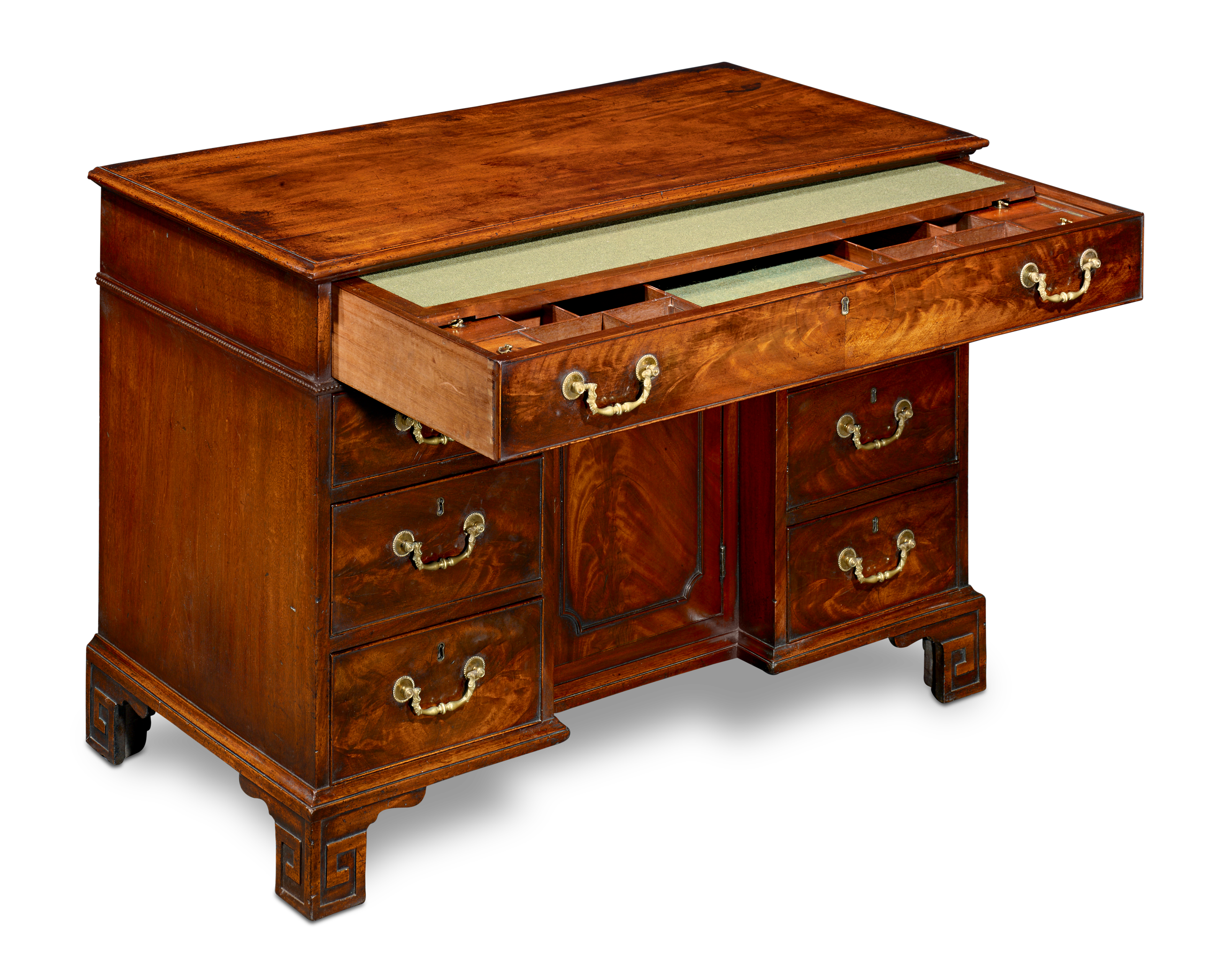 Mahogany Kneehole Desk by Thomas Chippendale