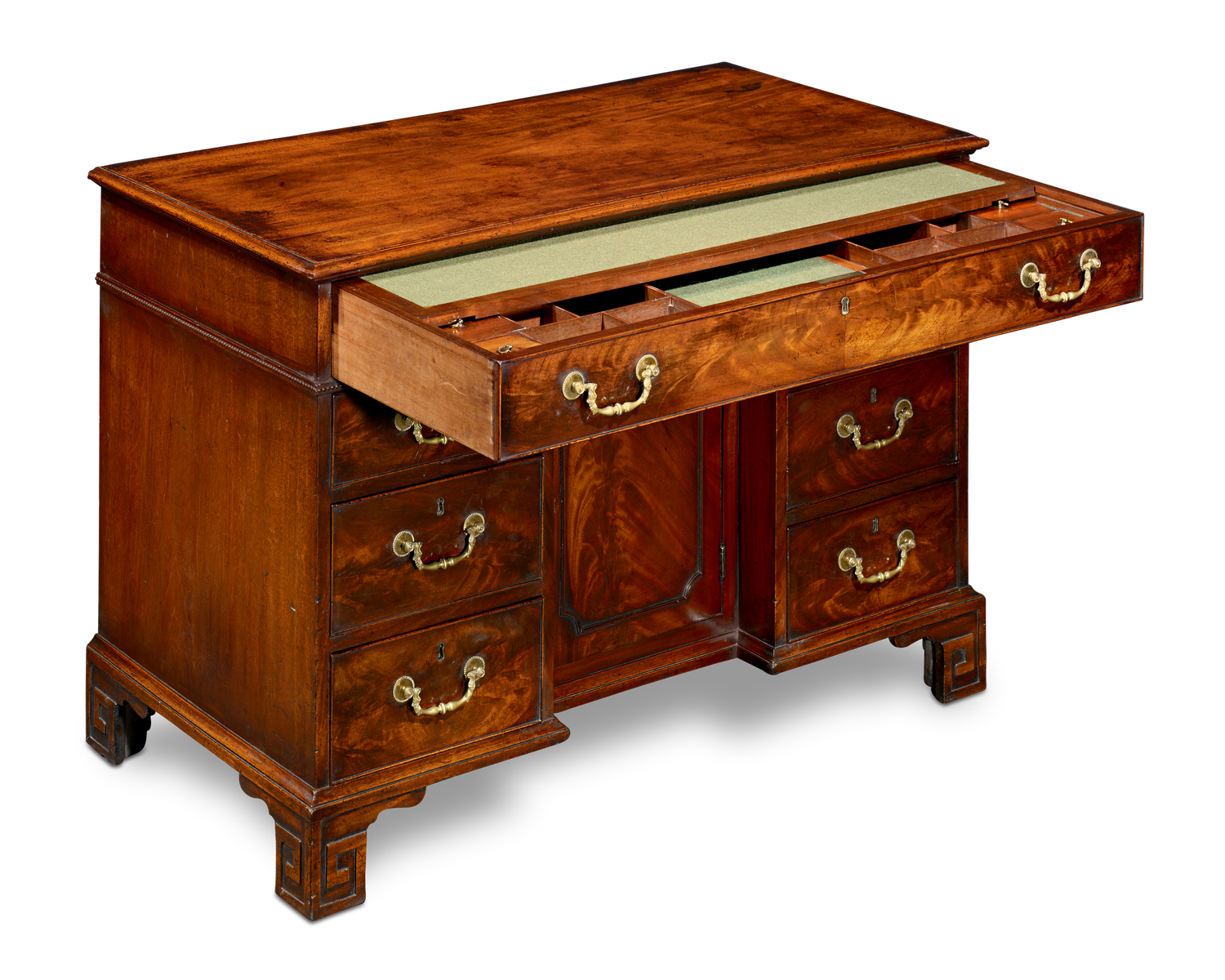 Mahogany Kneehole Desk by Thomas Chippendale