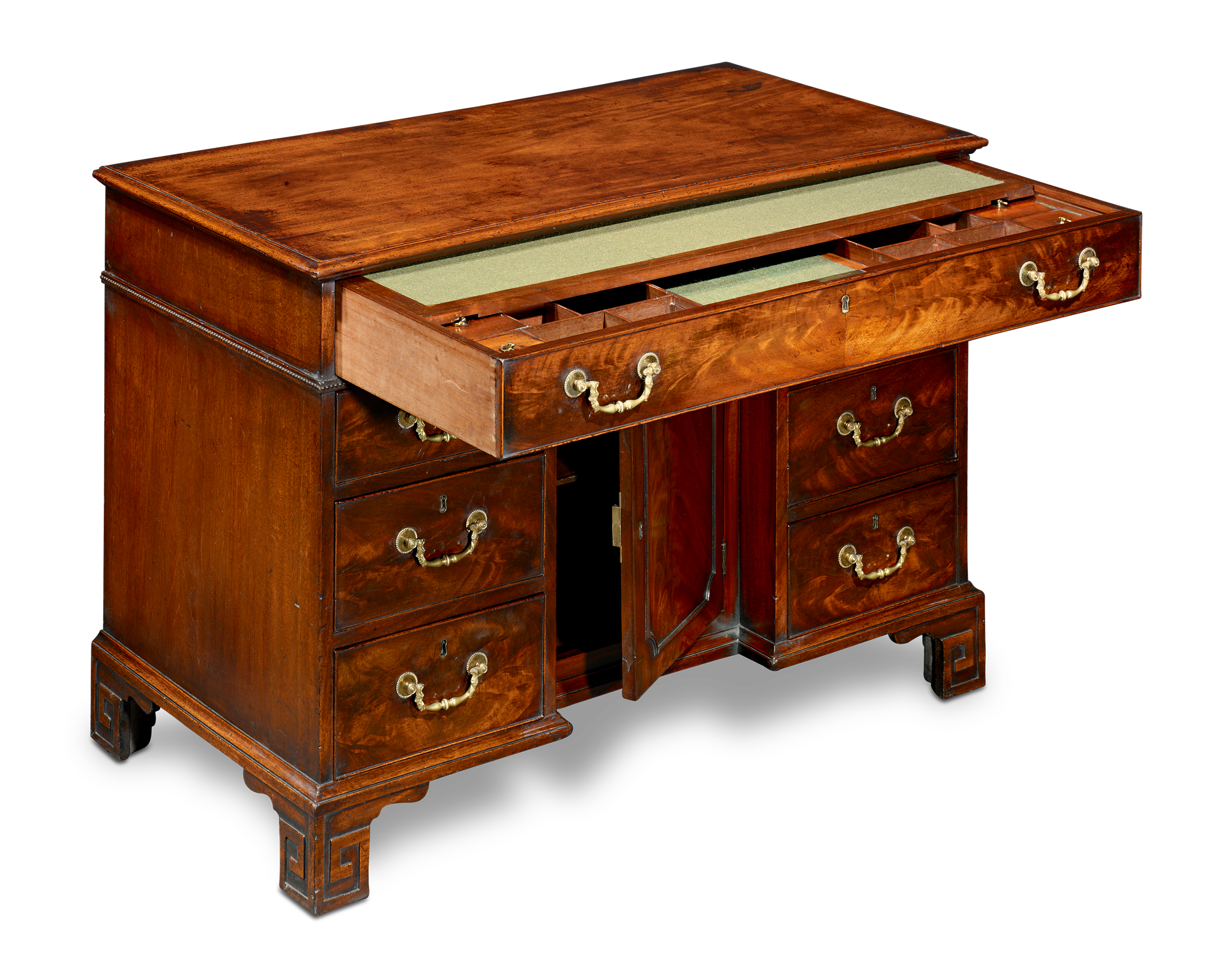 Mahogany Kneehole Desk by Thomas Chippendale