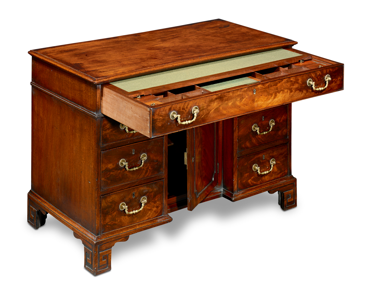 Mahogany Kneehole Desk by Thomas Chippendale