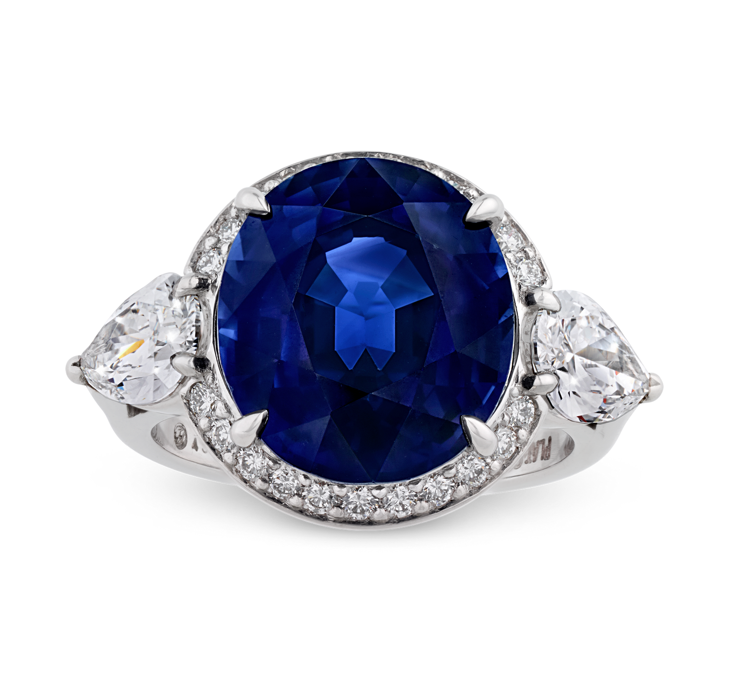 Untreated Sapphire Ring, 10.02 Carats