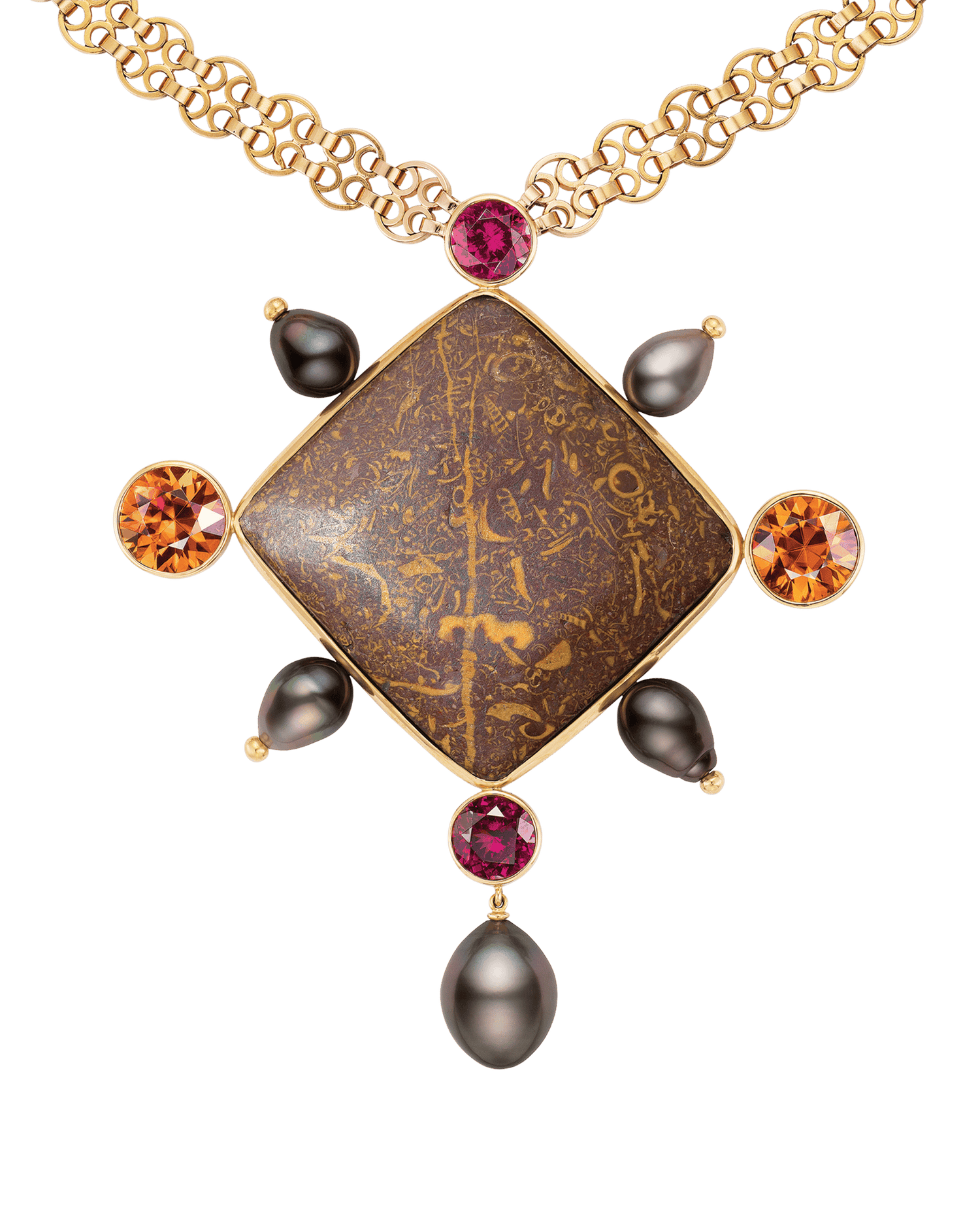 Rebecca Rau Reimagined Jasper Necklace