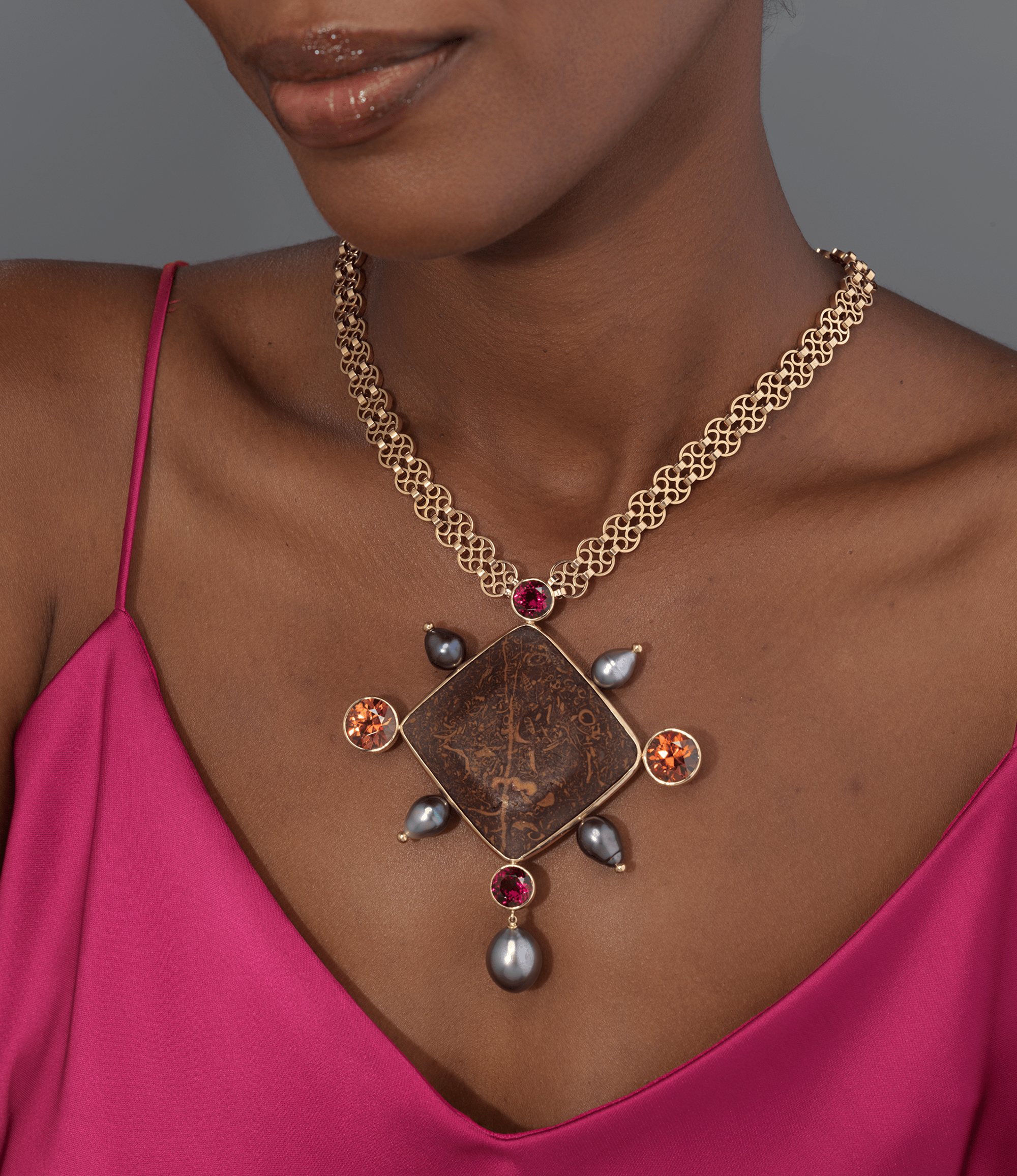 Rebecca Rau Reimagined Jasper Necklace