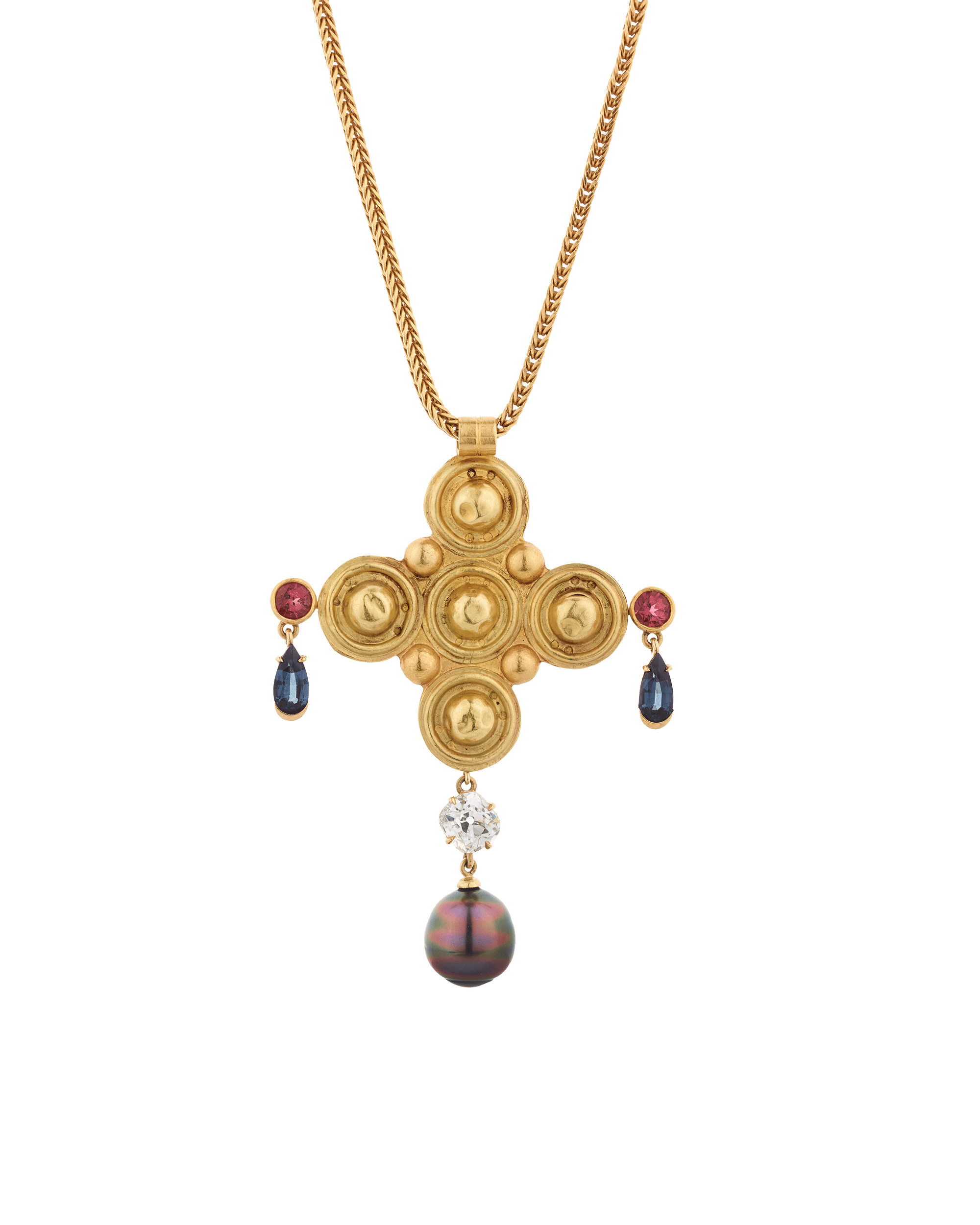 Rebecca Rau Cross of the Byzantine Necklace