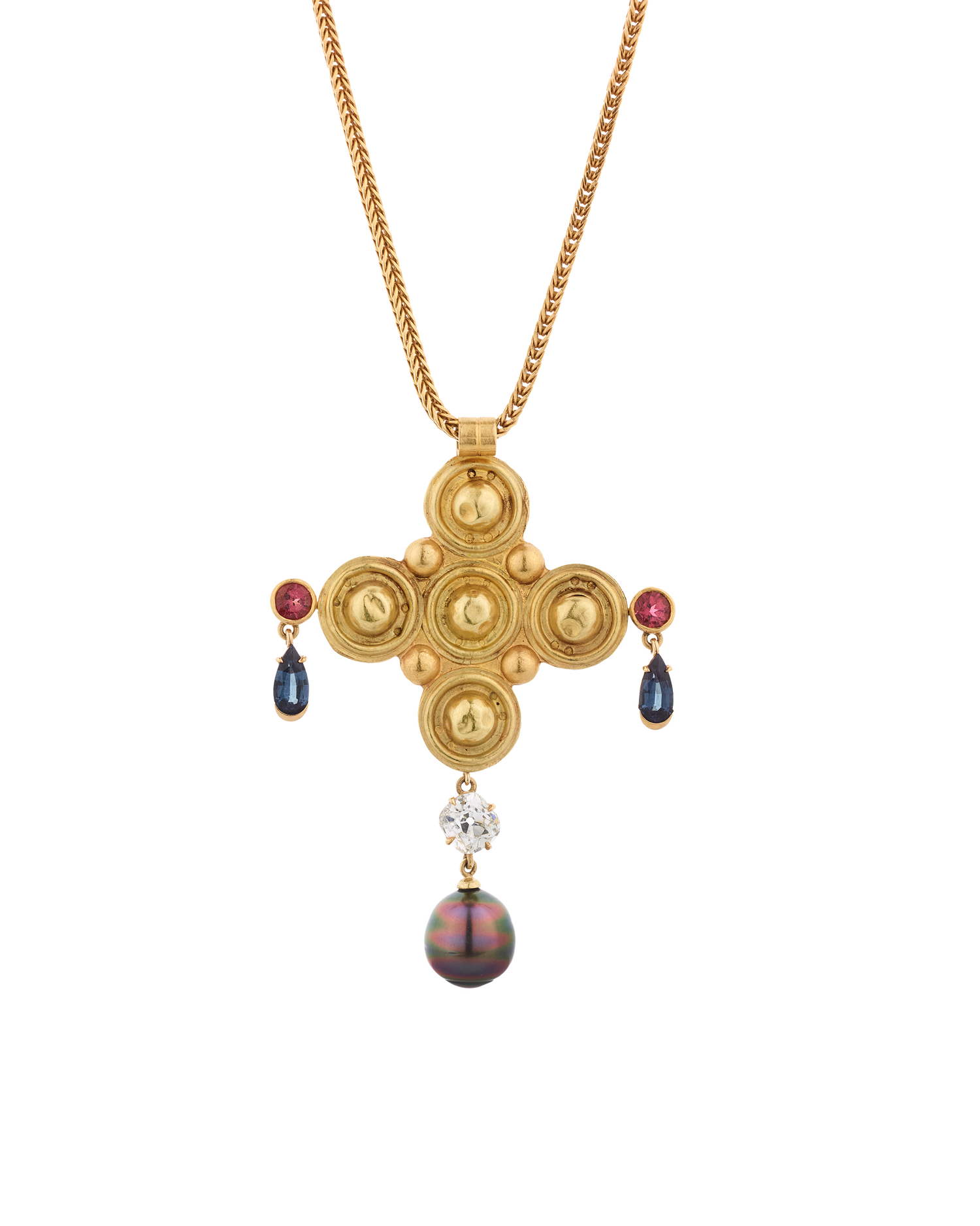 Rebecca Rau Cross of the Byzantine Necklace