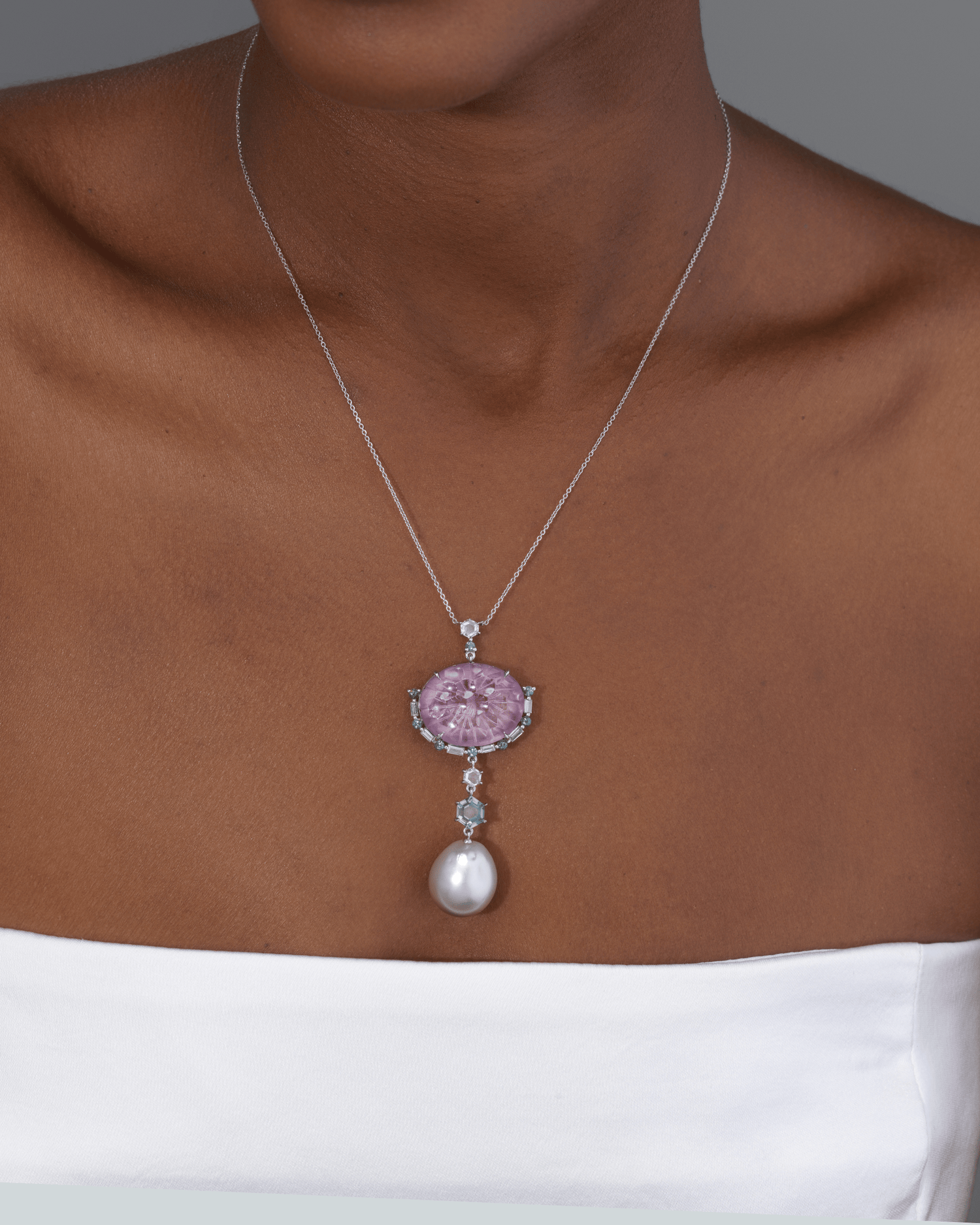 Rebecca Rau Charm of the Hexagon Pendant