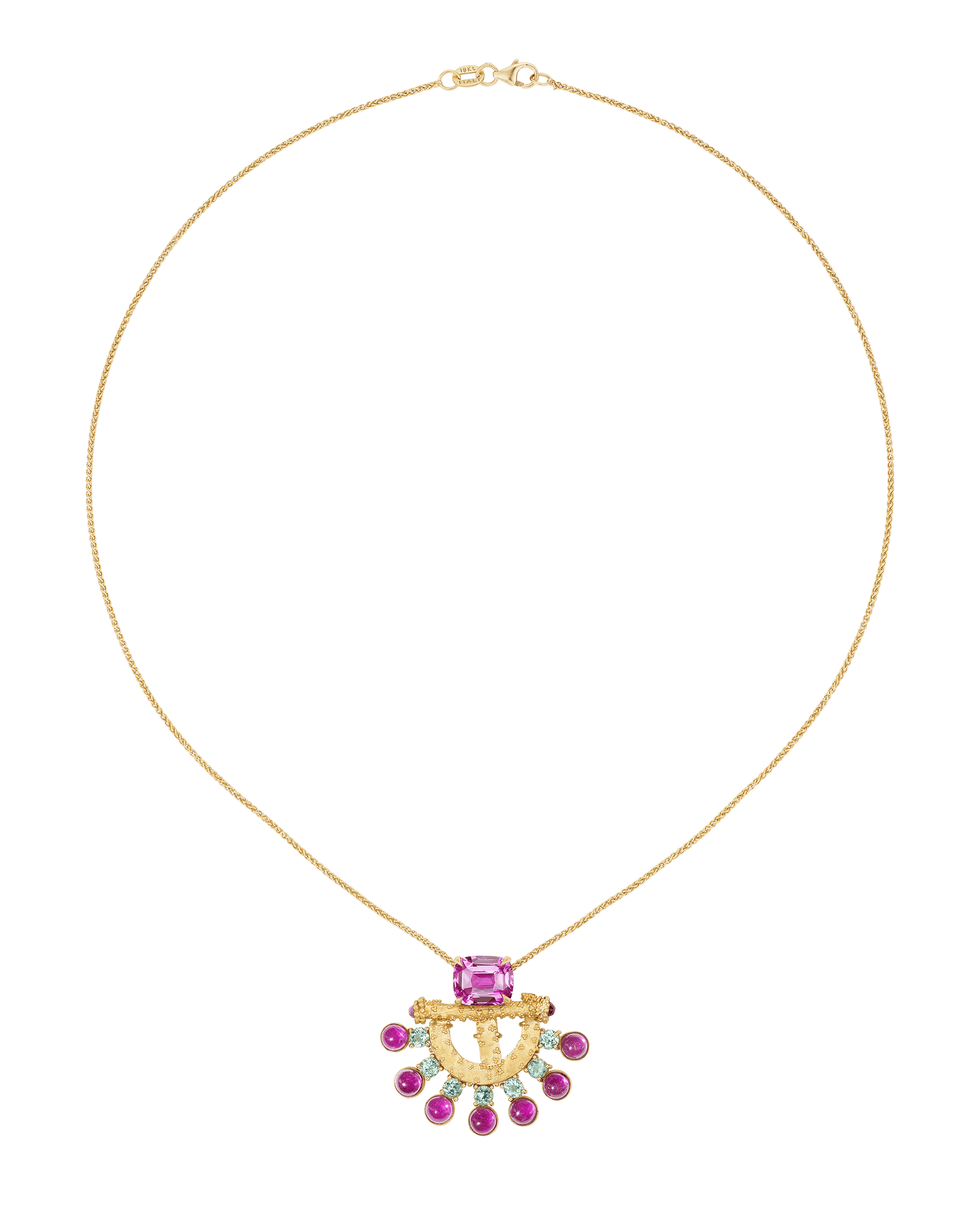 Rebecca Rau Granulated Goddess Necklace