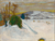 La neige au Grand-Lemps by Pierre Bonnard