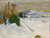 La neige au Grand-Lemps by Pierre Bonnard