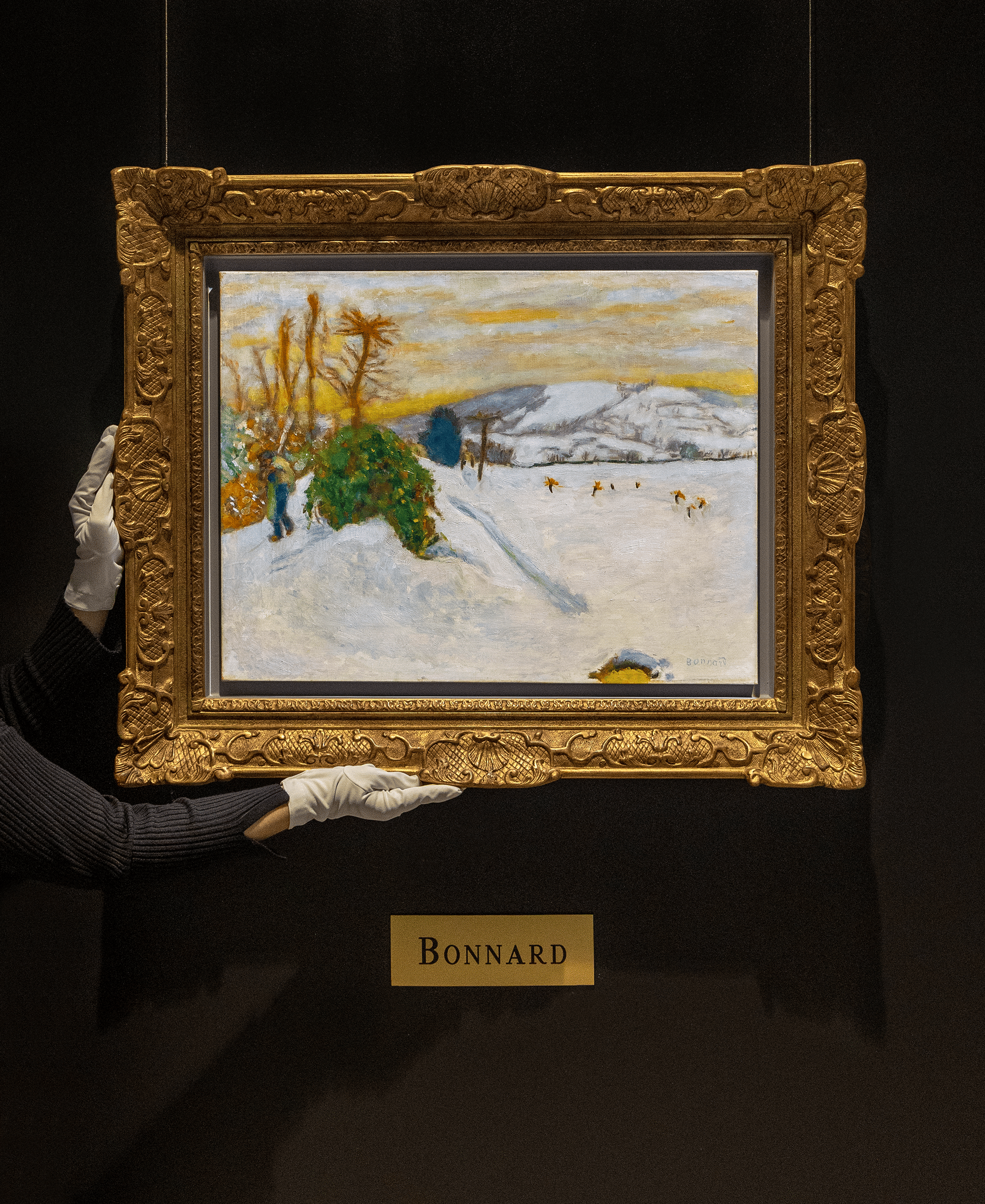 La neige au Grand-Lemps by Pierre Bonnard | M.S. Rau