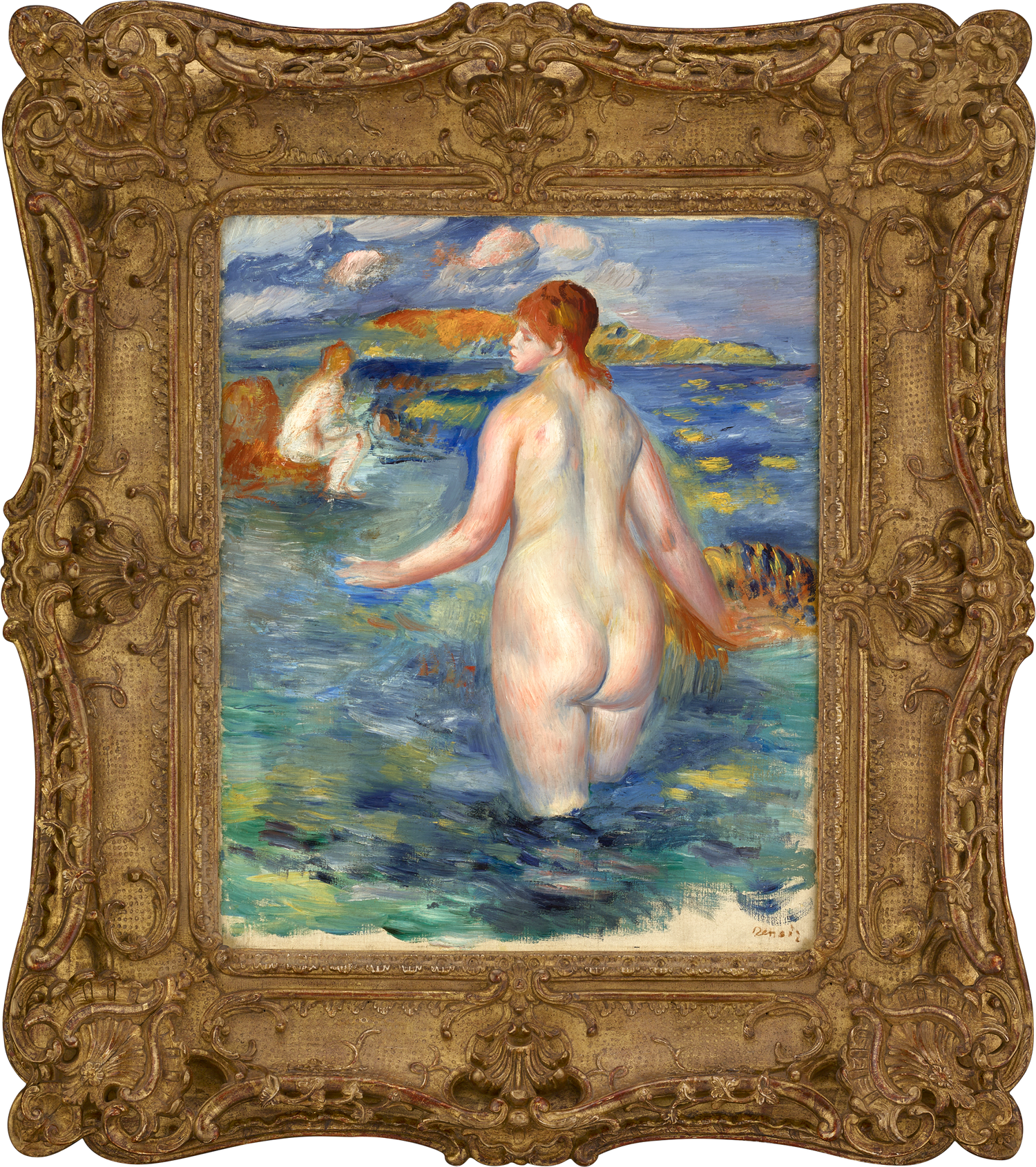 Baigneuses à Guernsey by Pierre-Auguste Renoir