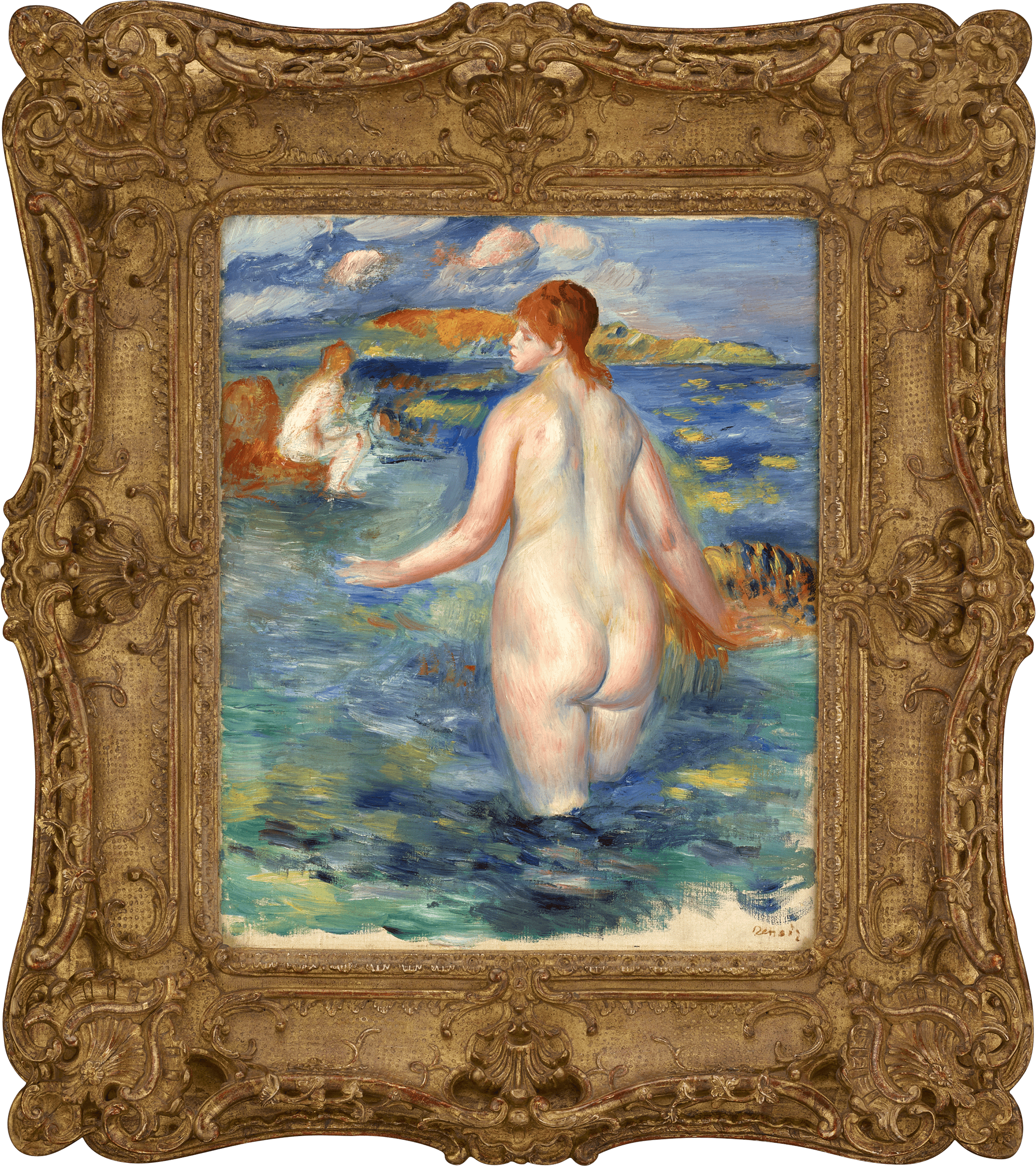 Baigneuses à Guernsey by Pierre-Auguste Renoir