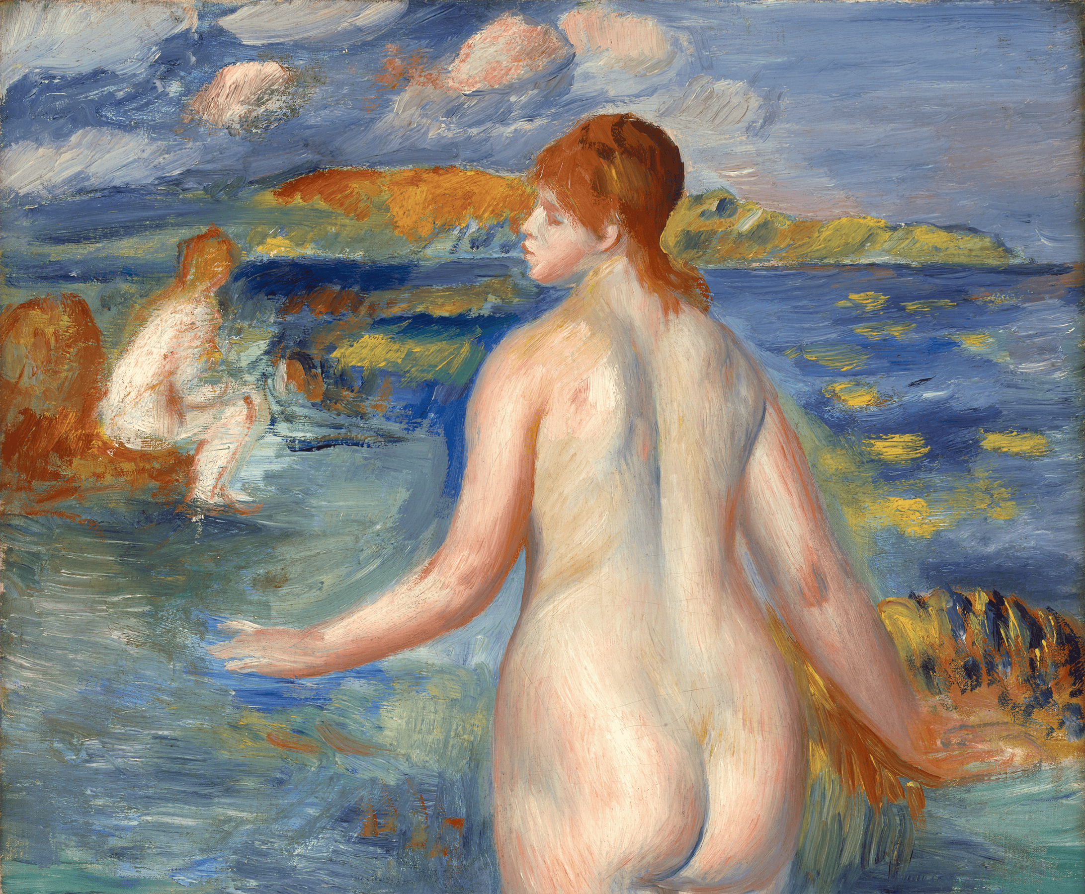 Baigneuses à Guernsey by Pierre-Auguste Renoir