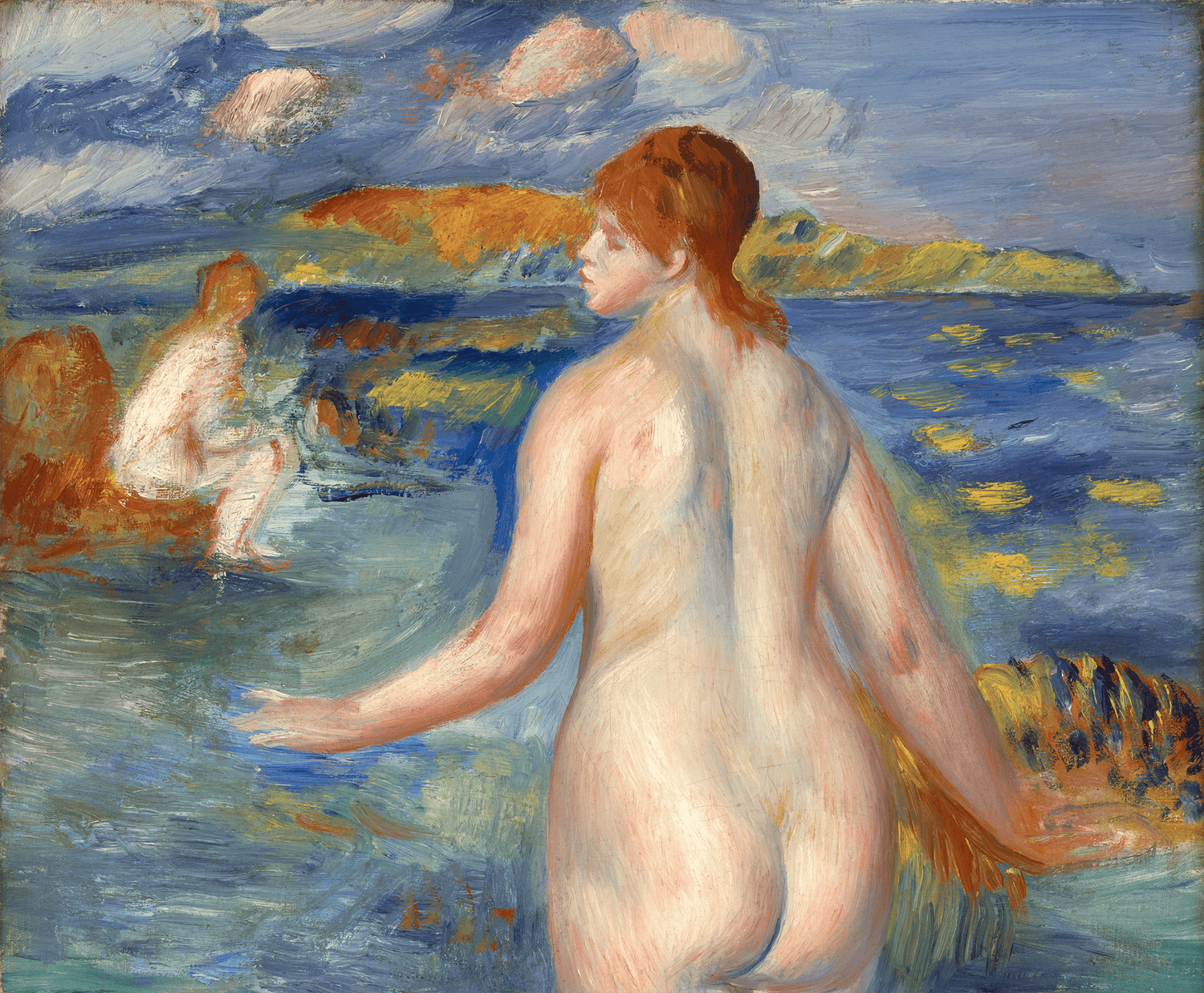 Baigneuses à Guernsey by Pierre-Auguste Renoir