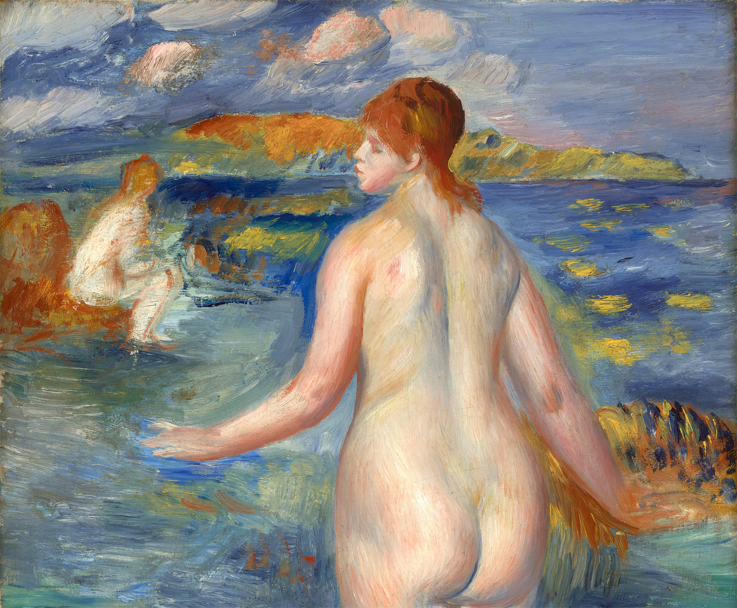 Baigneuses à Guernsey by Pierre-Auguste Renoir