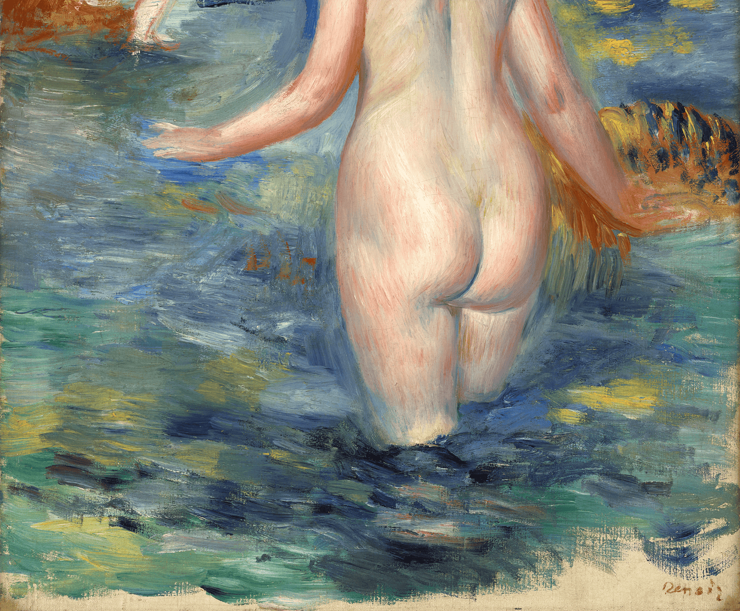 Baigneuses à Guernsey by Pierre-Auguste Renoir