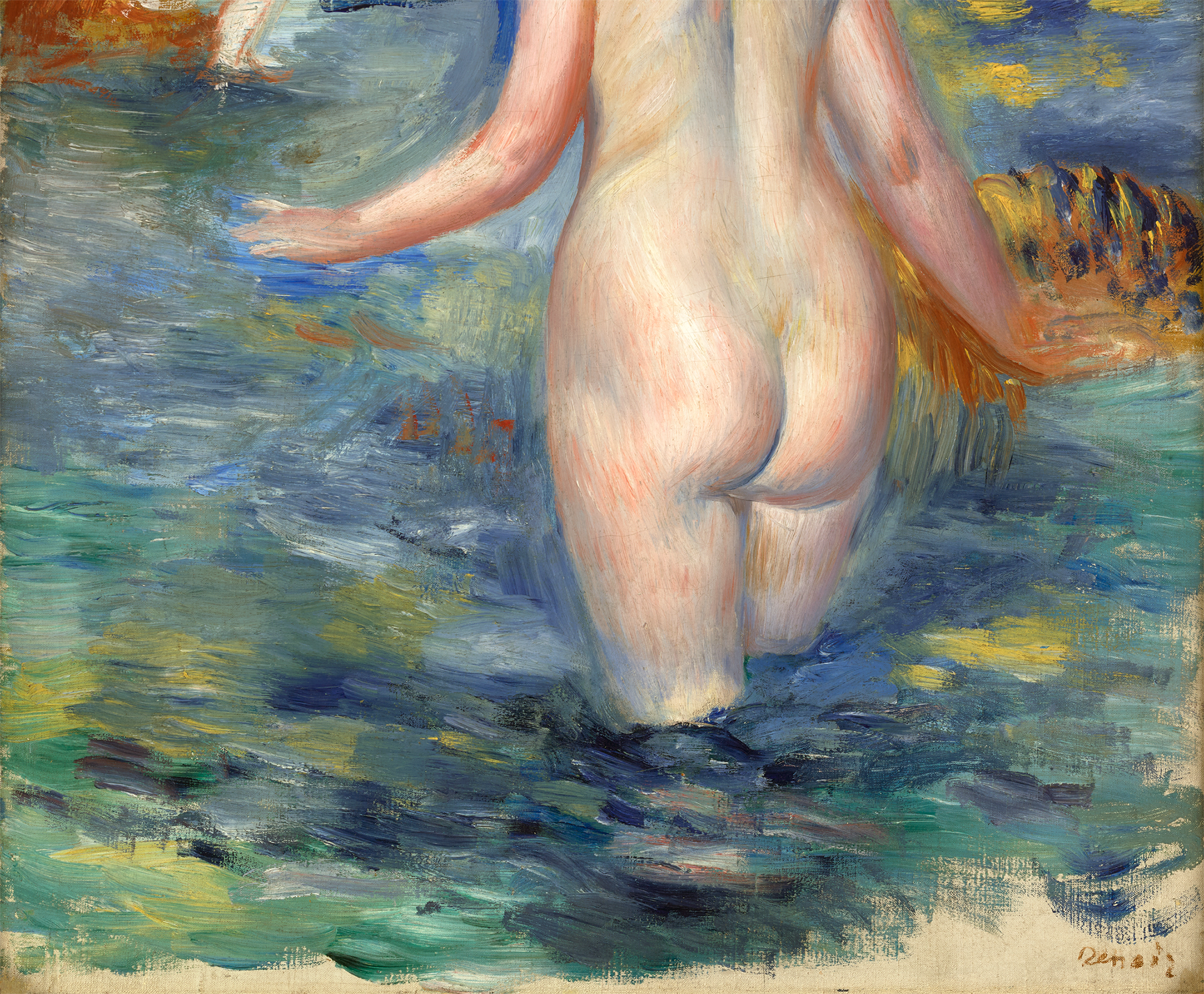 Baigneuses à Guernsey by Pierre-Auguste Renoir