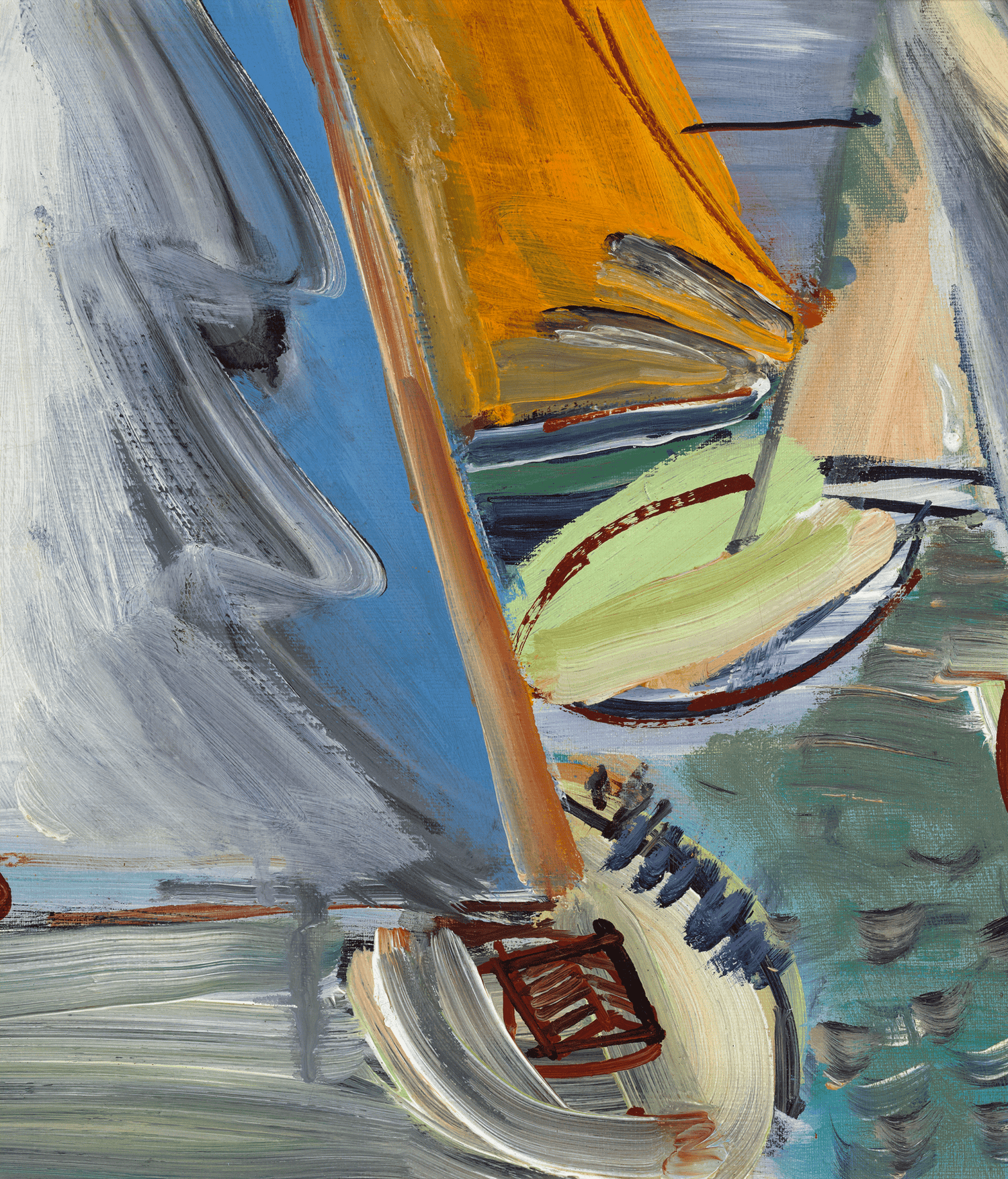 Départ des régates à Cowes by Raoul Dufy