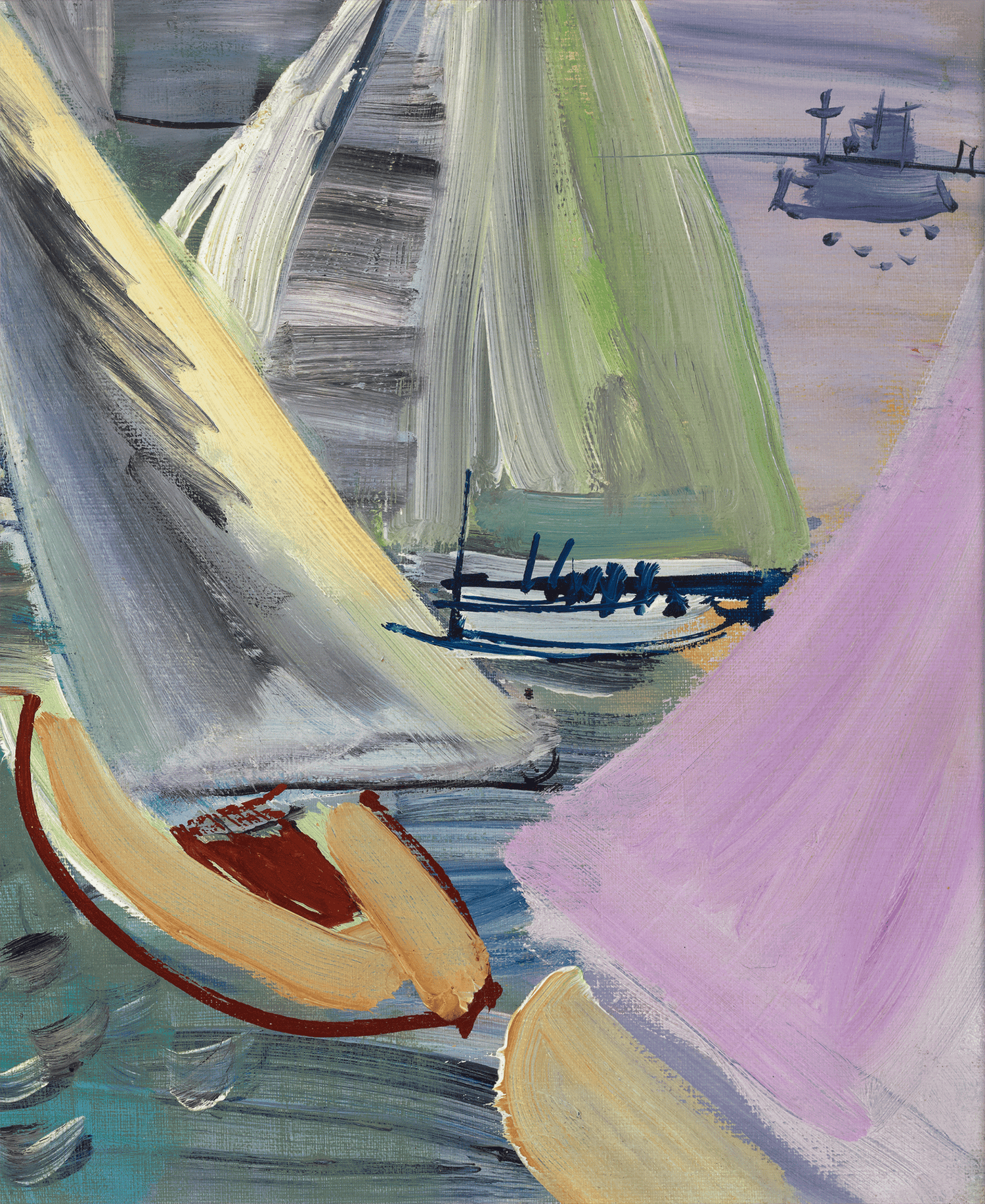 Départ des régates à Cowes by Raoul Dufy