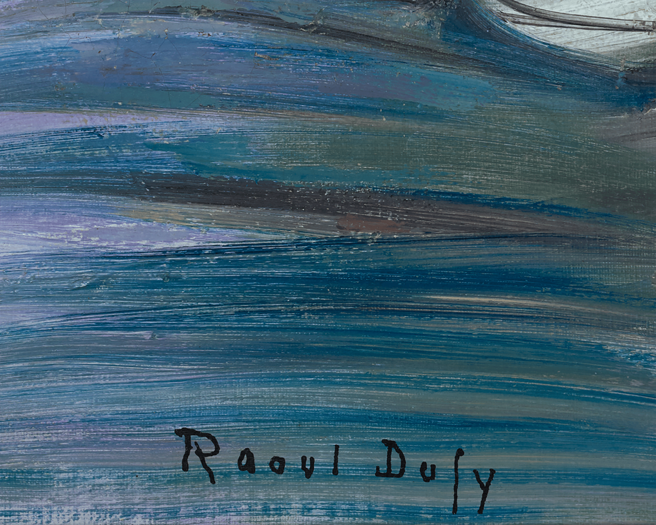 Départ des régates à Cowes by Raoul Dufy