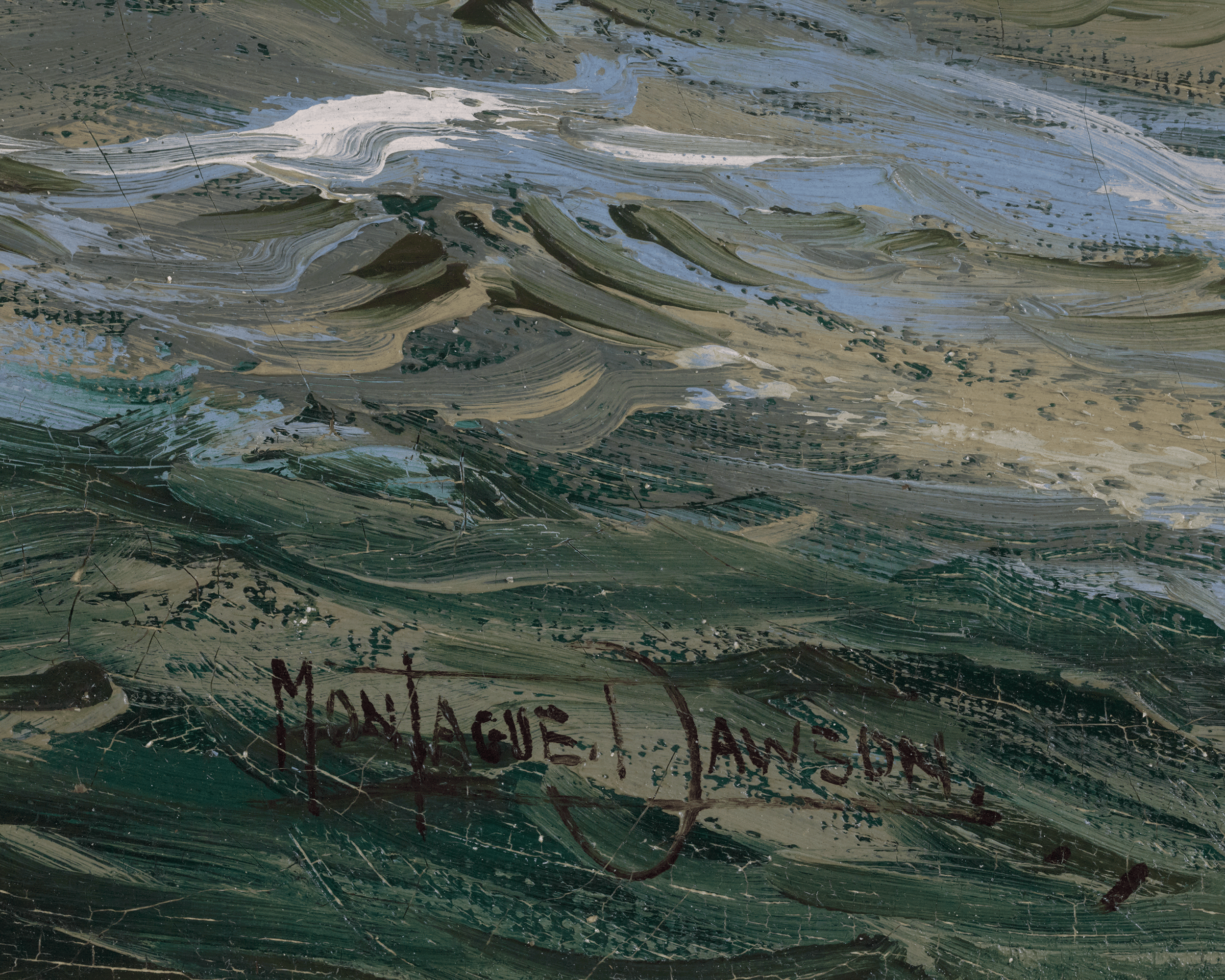 The Down-Easter Herald of the Morning by Montague Dawson