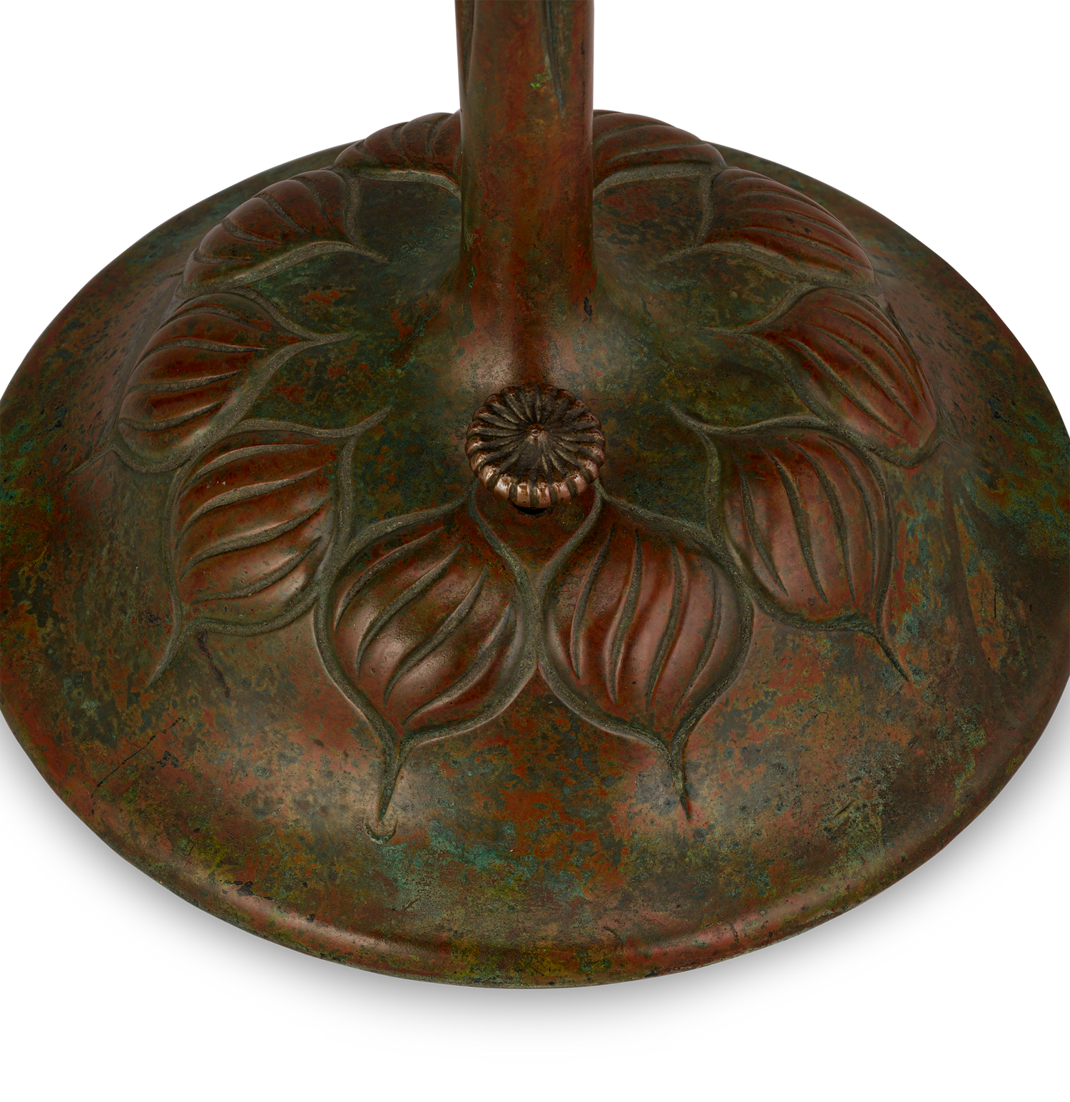 Pair of Four-Light Lily Table Lamps by Tiffany Studios