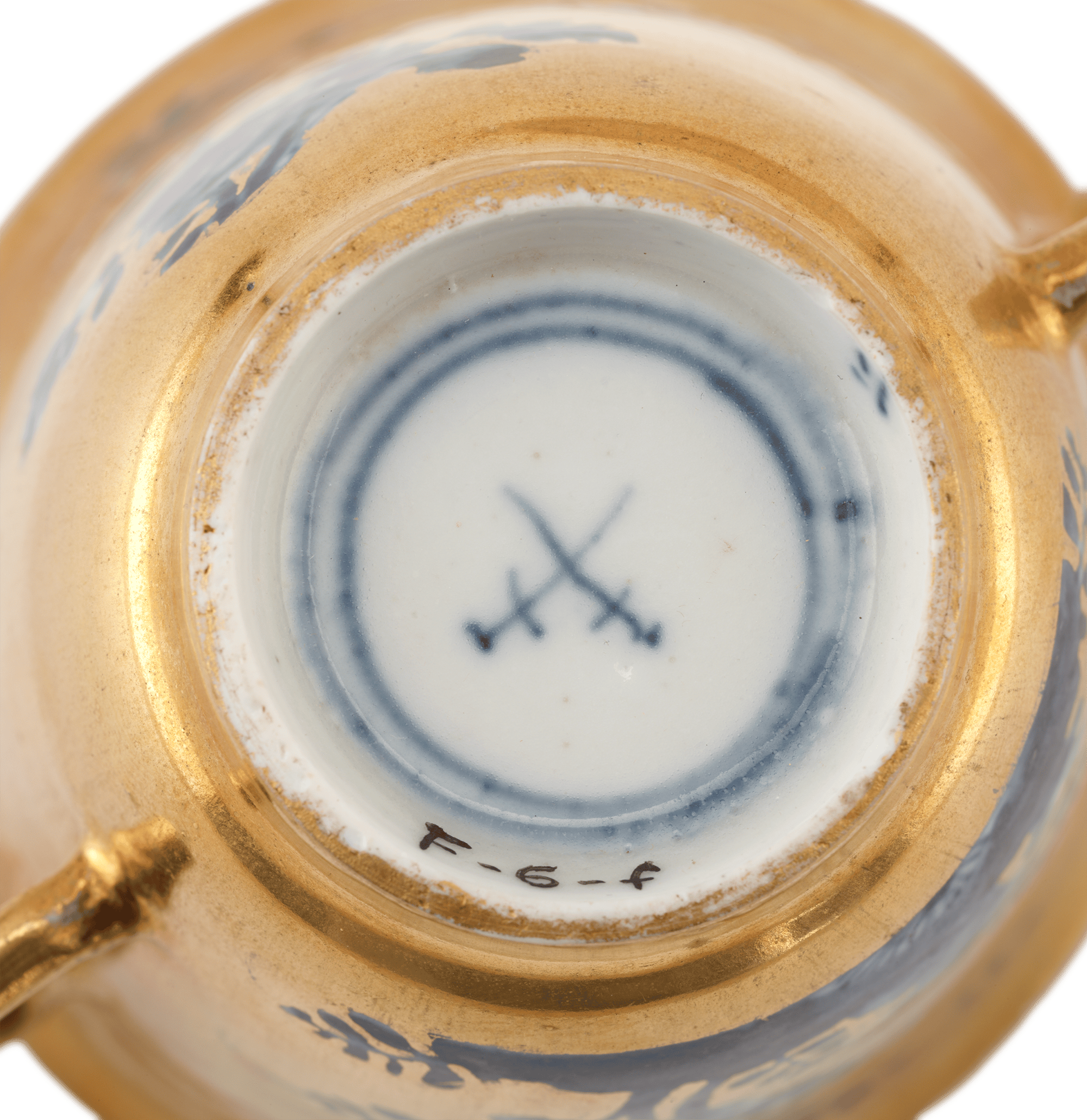 Meissen Gilt Traveling Tea Service