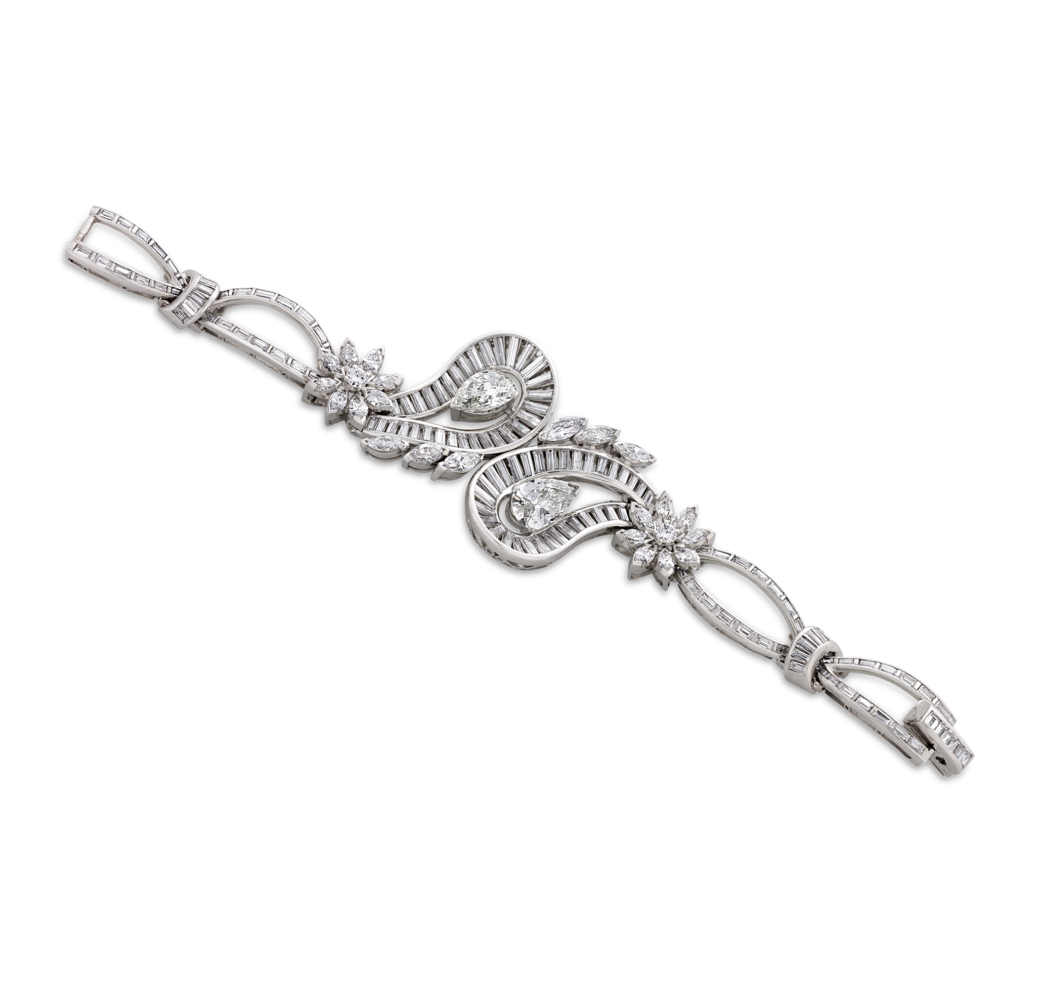 Diamond Bracelet, 13.62 Carats