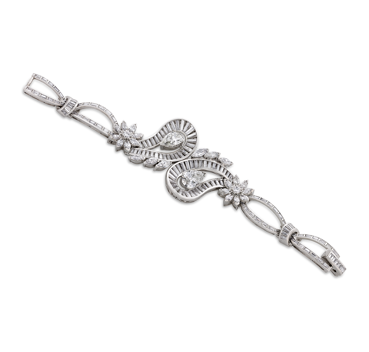 Diamond Bracelet, 13.62 Carats