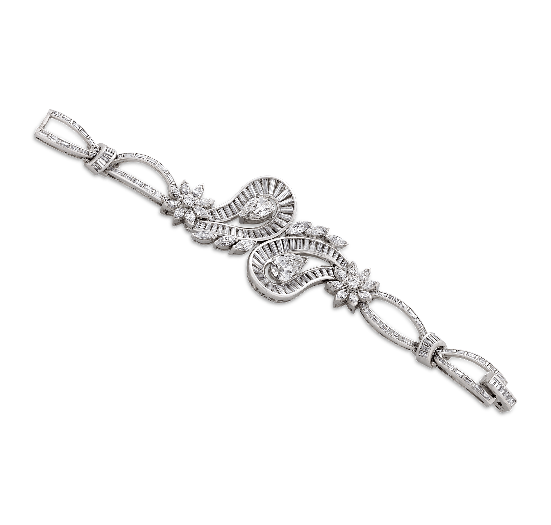 Diamond Bracelet, 13.62 Carats