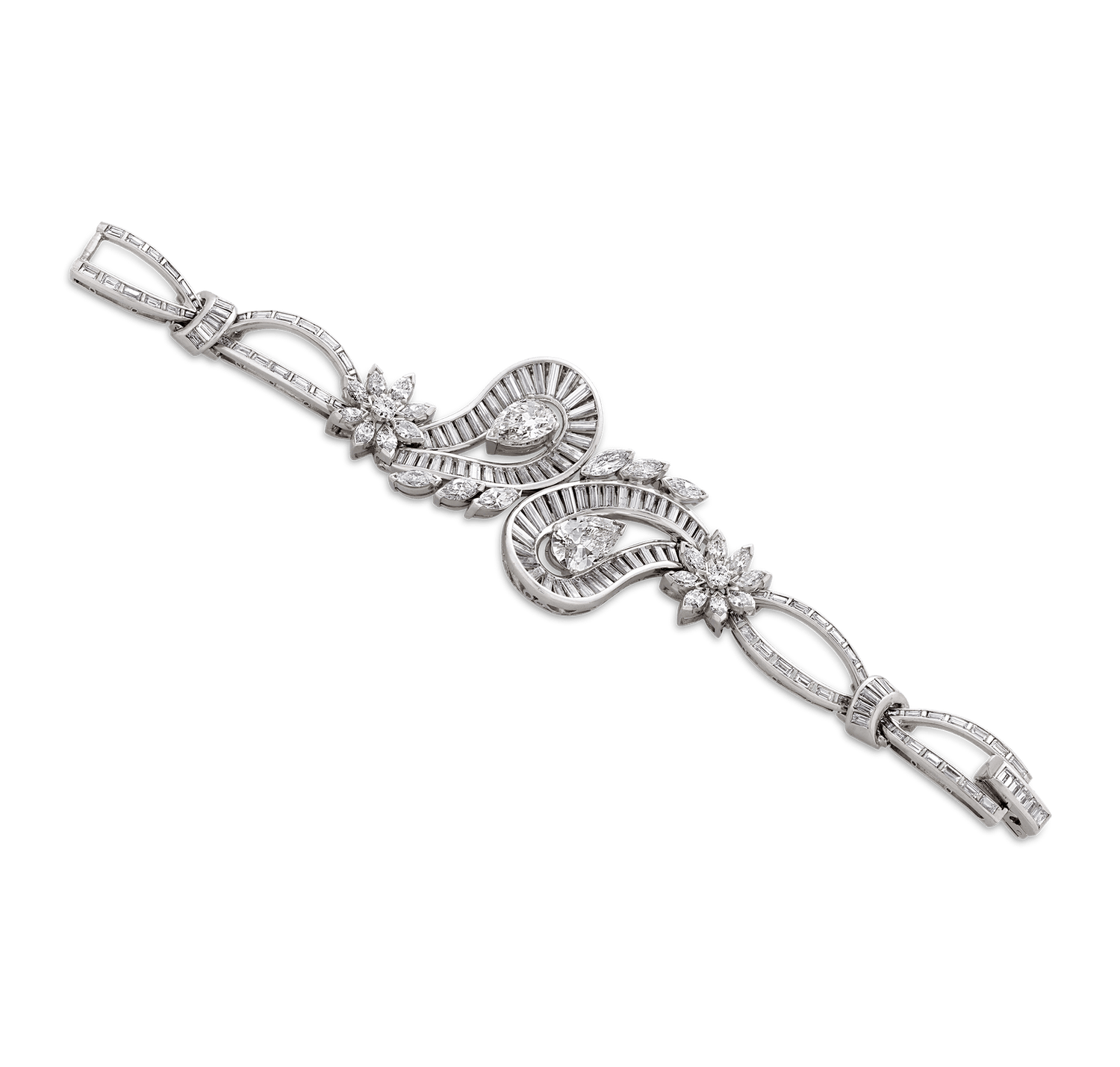 Diamond Bracelet, 13.62 Carats
