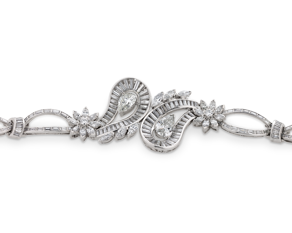 Diamond Bracelet, 13.62 Carats