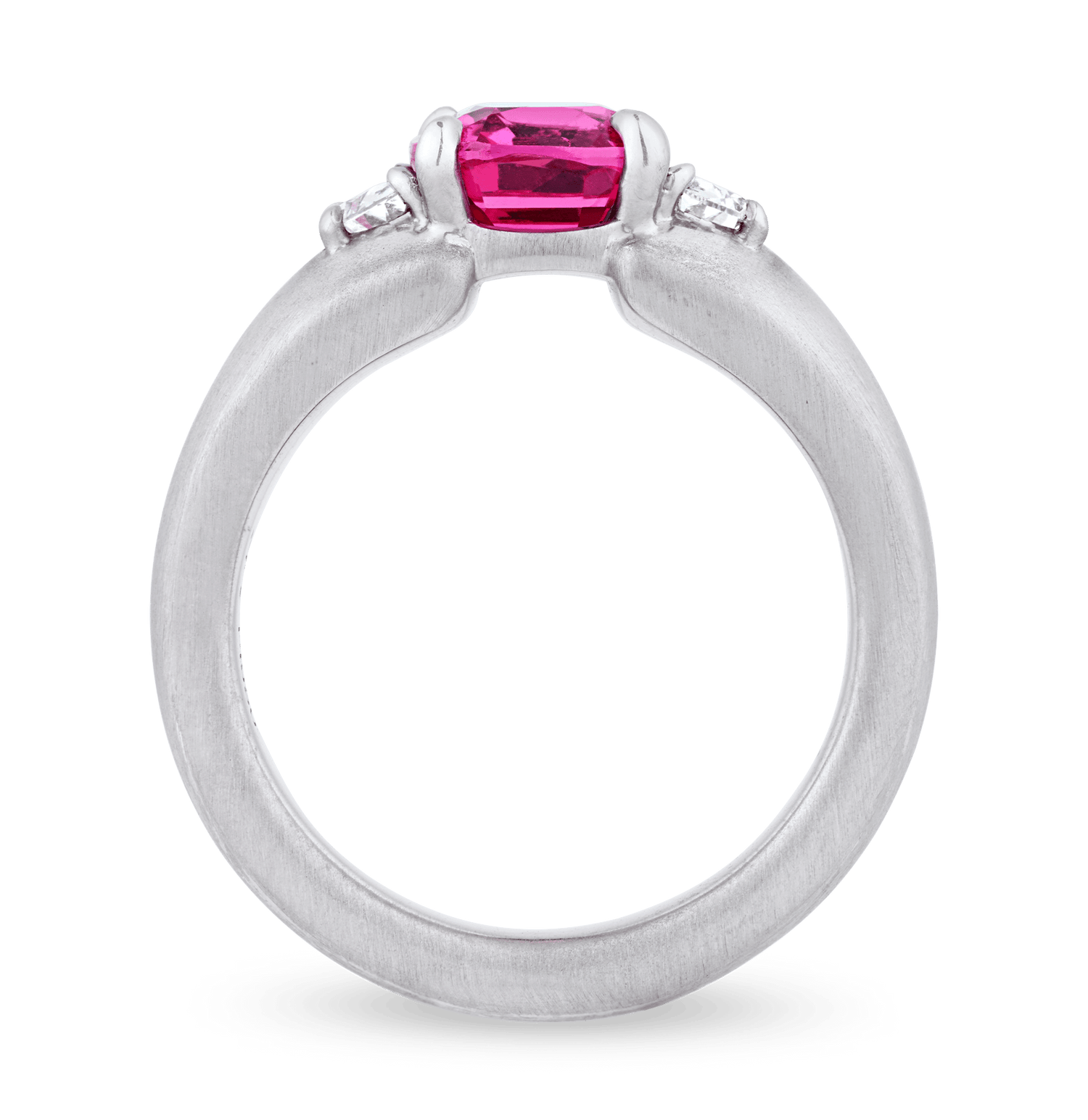 Rebecca Rau Untreated Pink Spinel Ring, 2.03 Carats