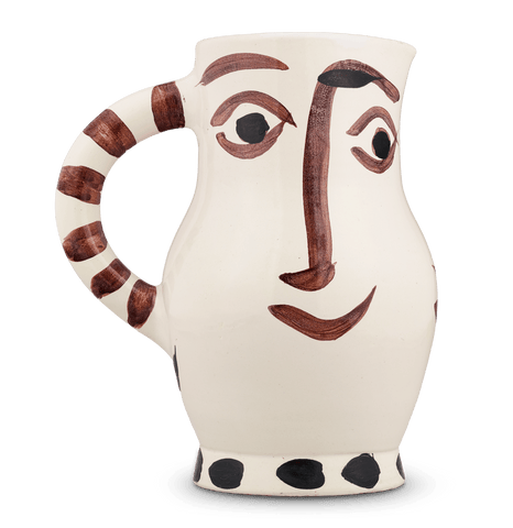 Quartre Visages Ceramic Pitcher by Pablo Picasso