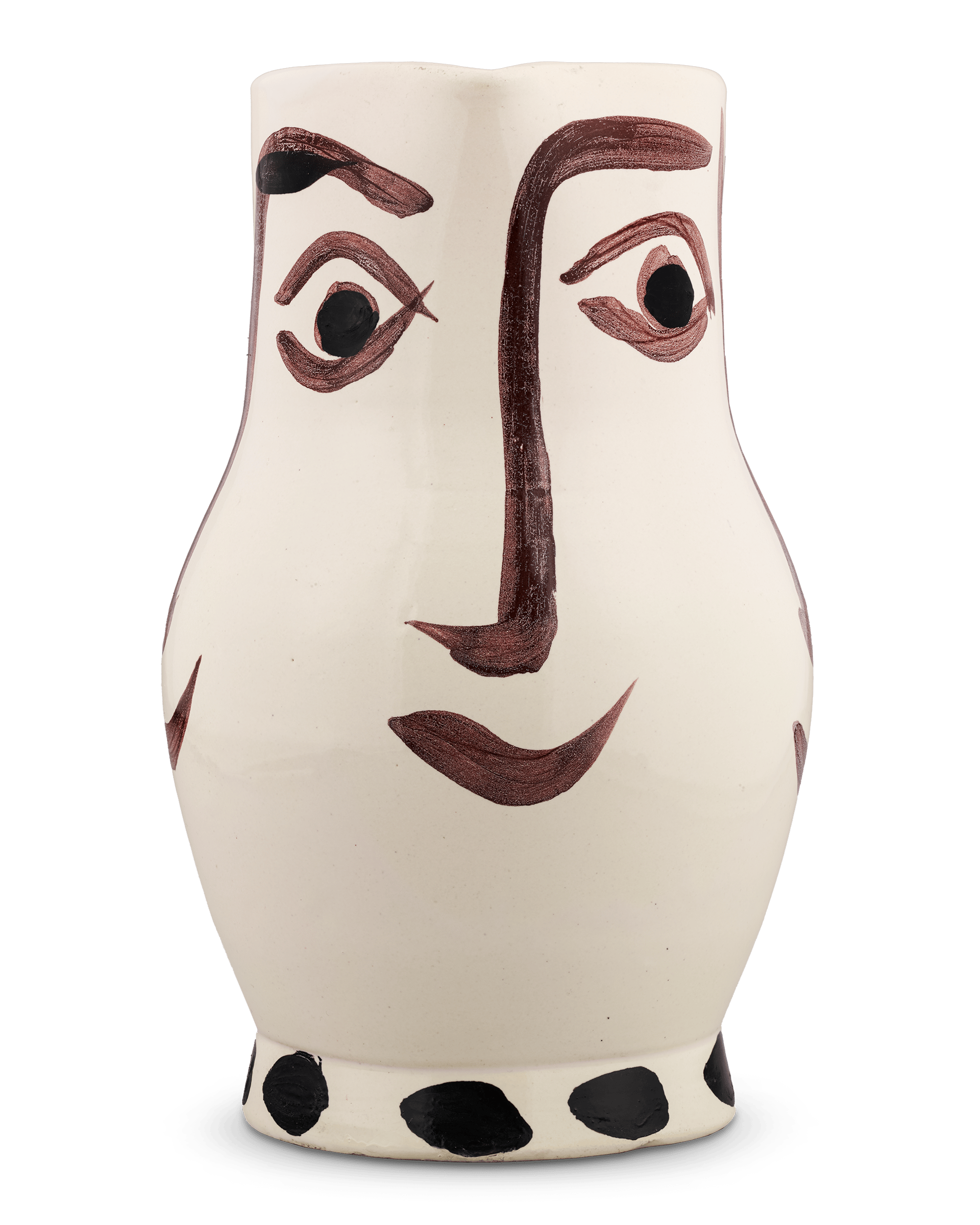 Quartre Visages Ceramic Pitcher by Pablo Picasso