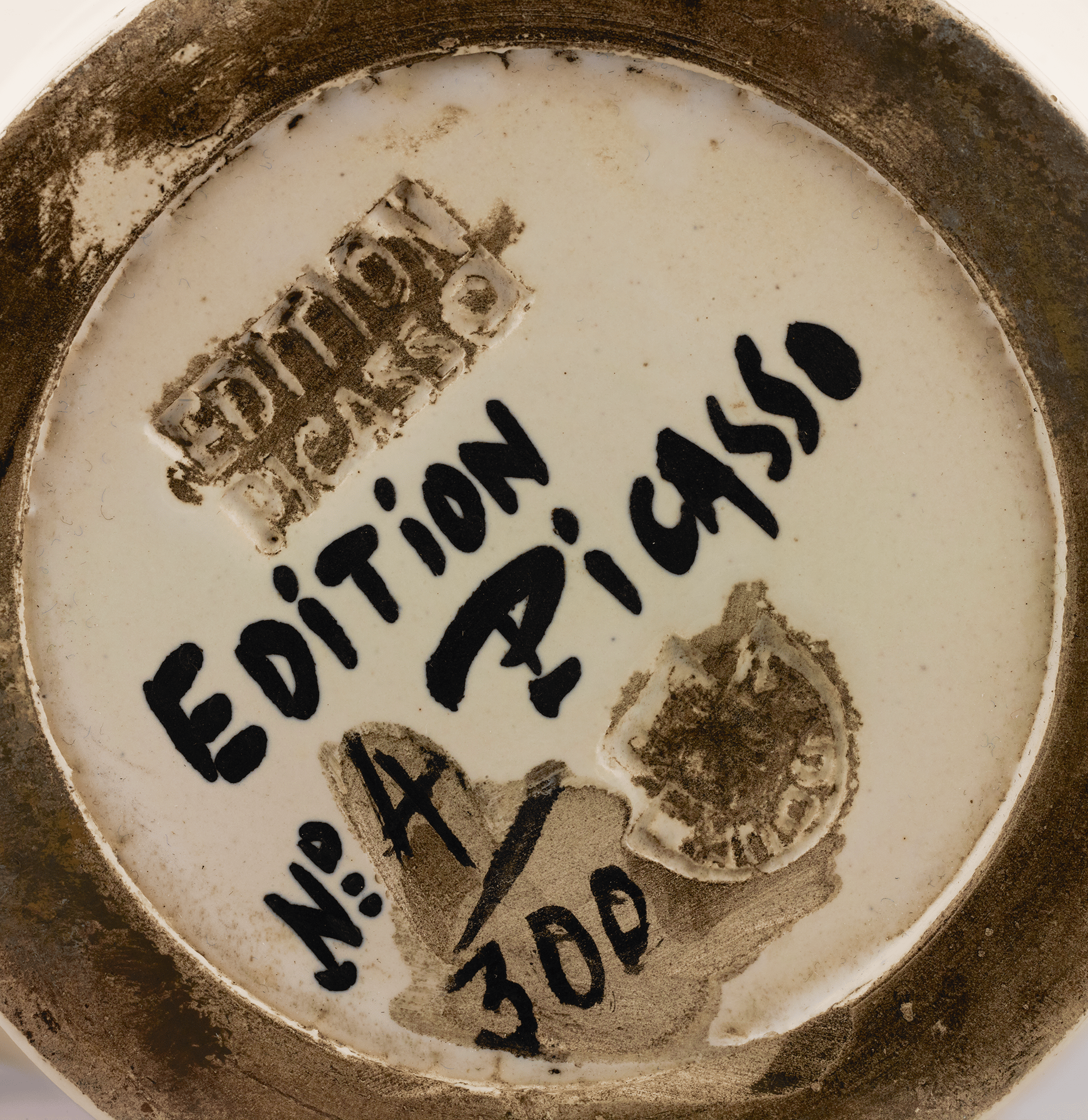 Quartre Visages Ceramic Pitcher by Pablo Picasso