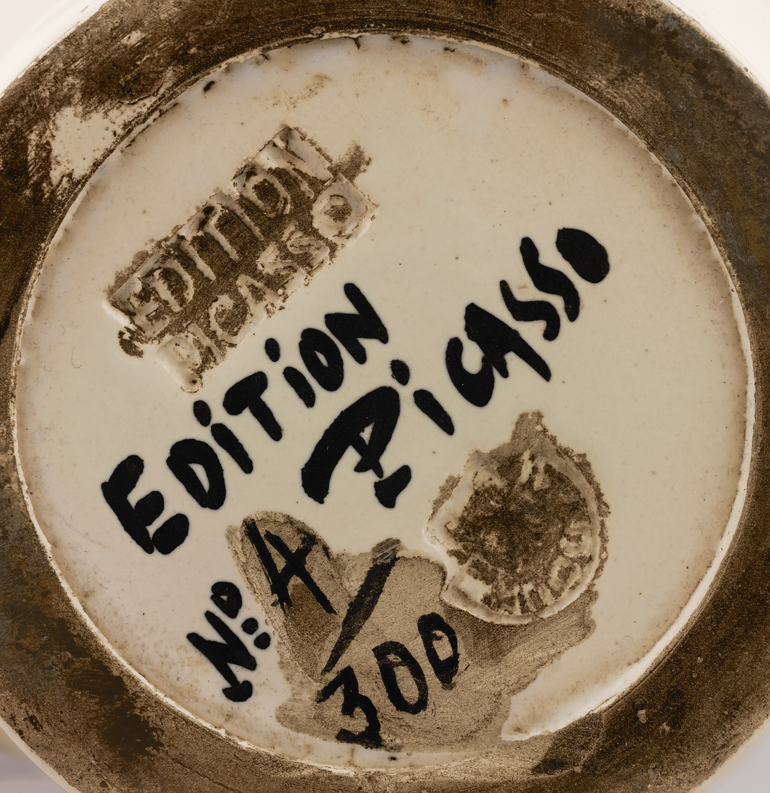 Quartre Visages Ceramic Pitcher by Pablo Picasso